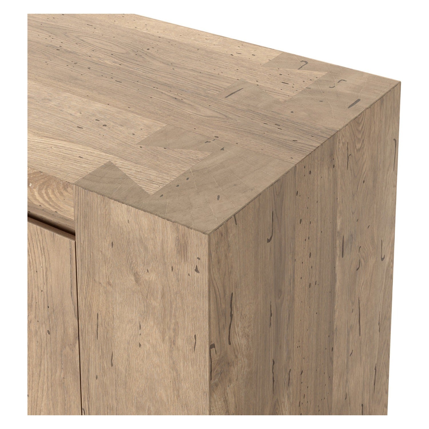 Four Hands Abaso Whitewash Rustic Sideboard