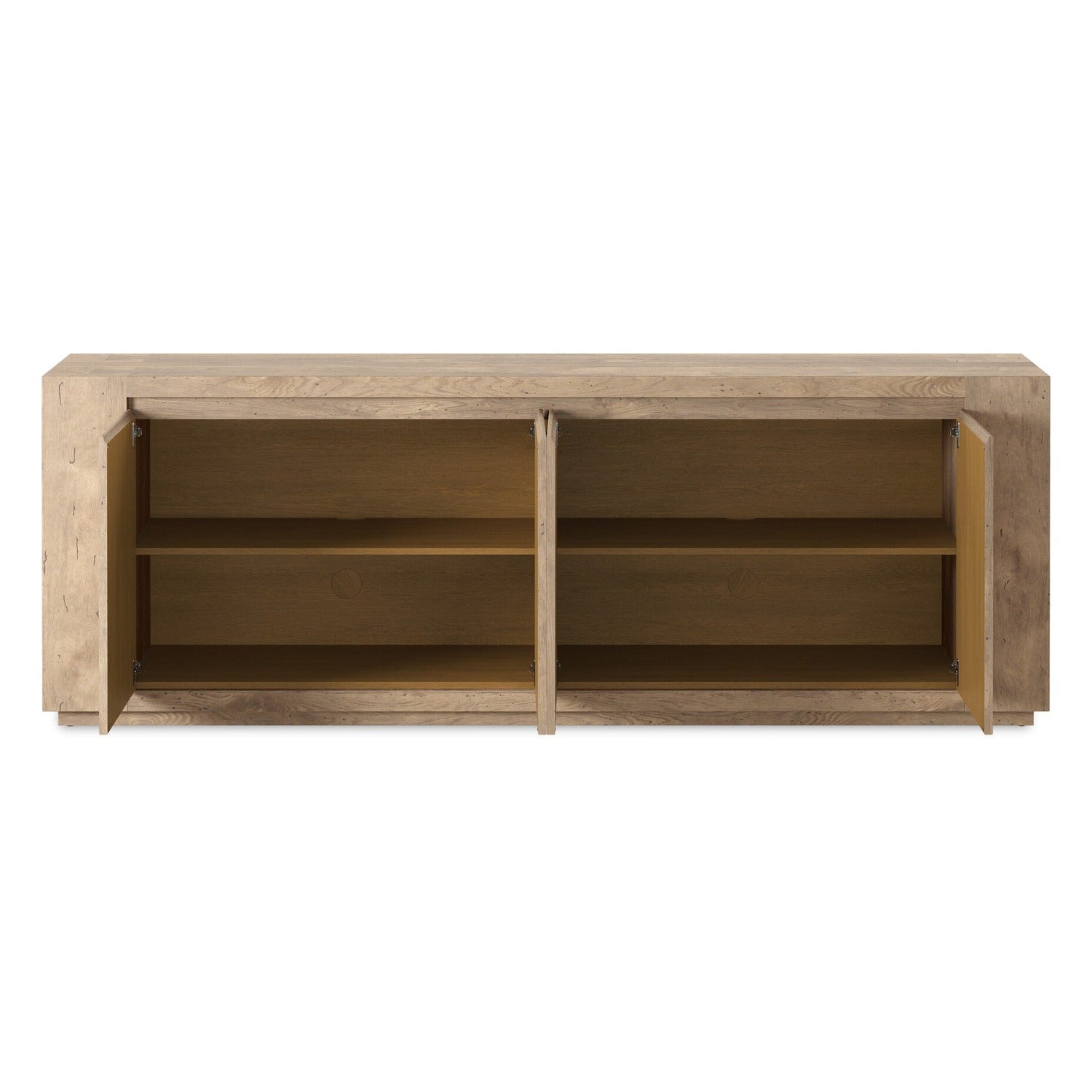 Four Hands Abaso Whitewash Rustic Sideboard