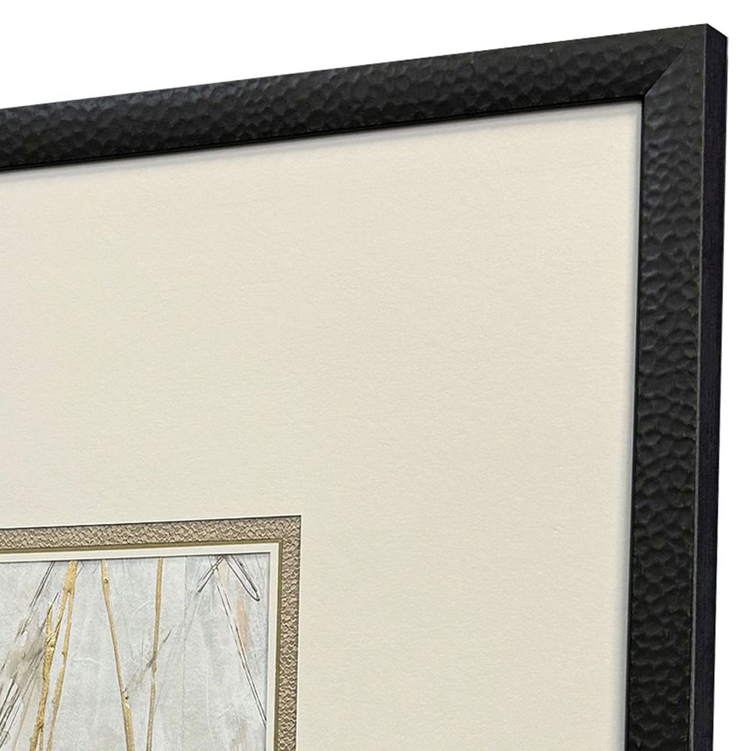 Paschke Incised Gold I Framed Artwork