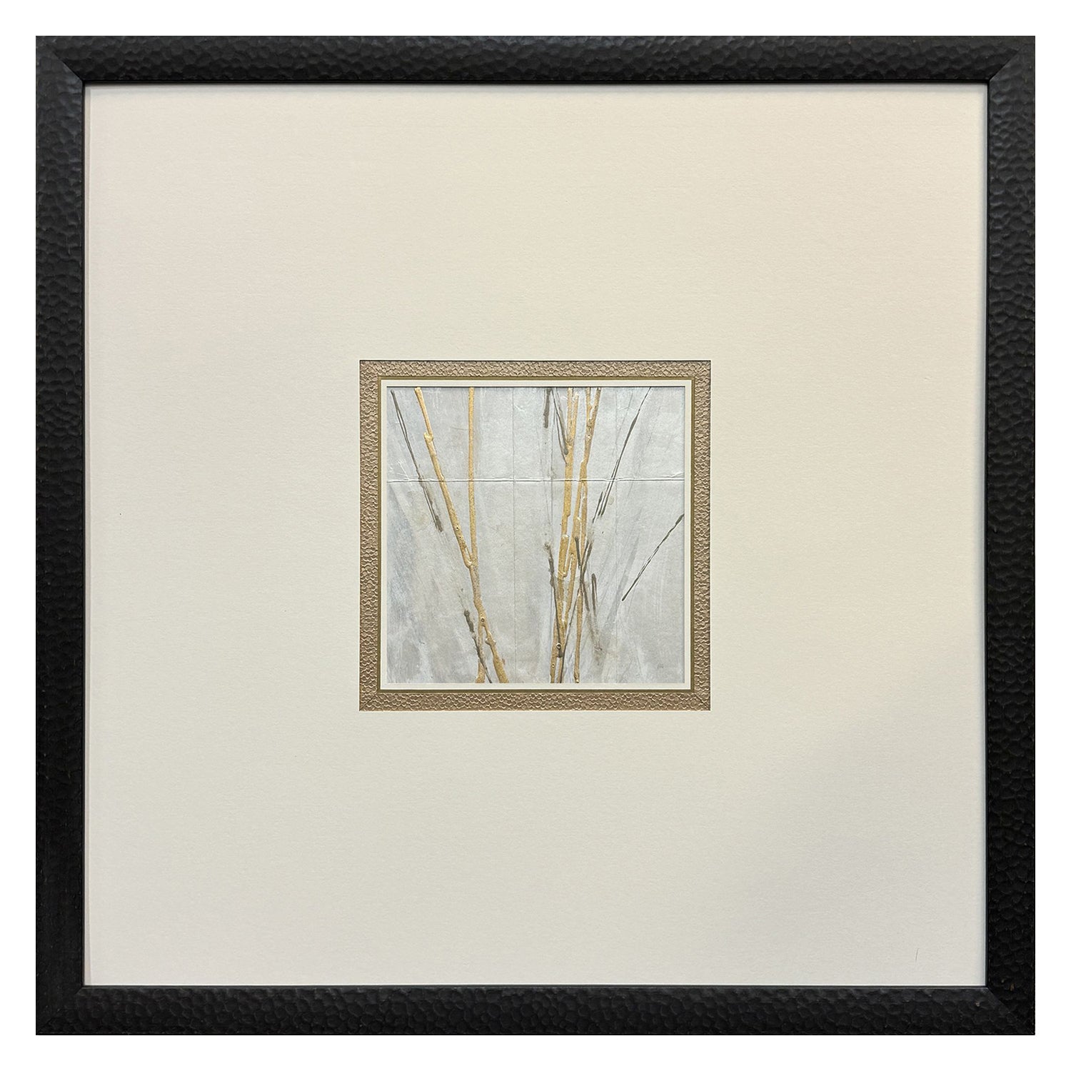 Paschke Incised Gold II Framed Artwork