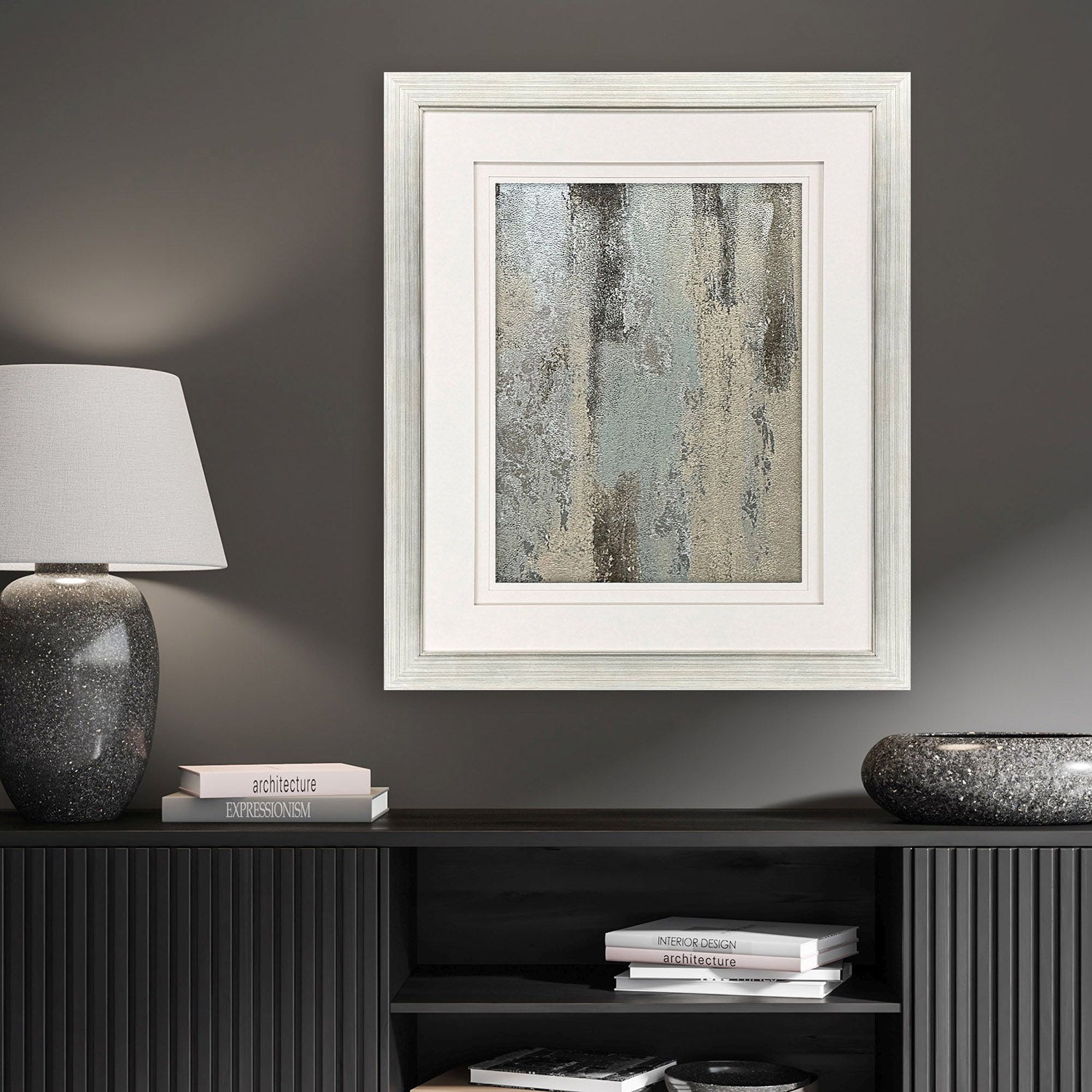 The Studio Concrete Planet II Framed Artwork