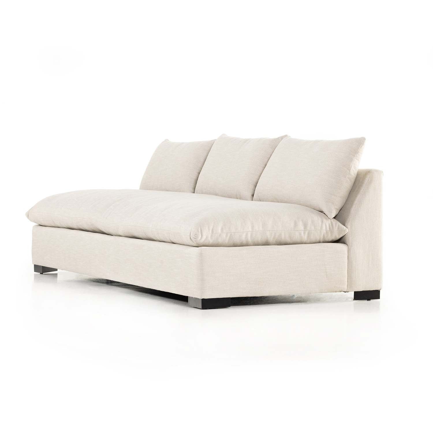 Four Hands Grant 94in Armless Sectional Sofa