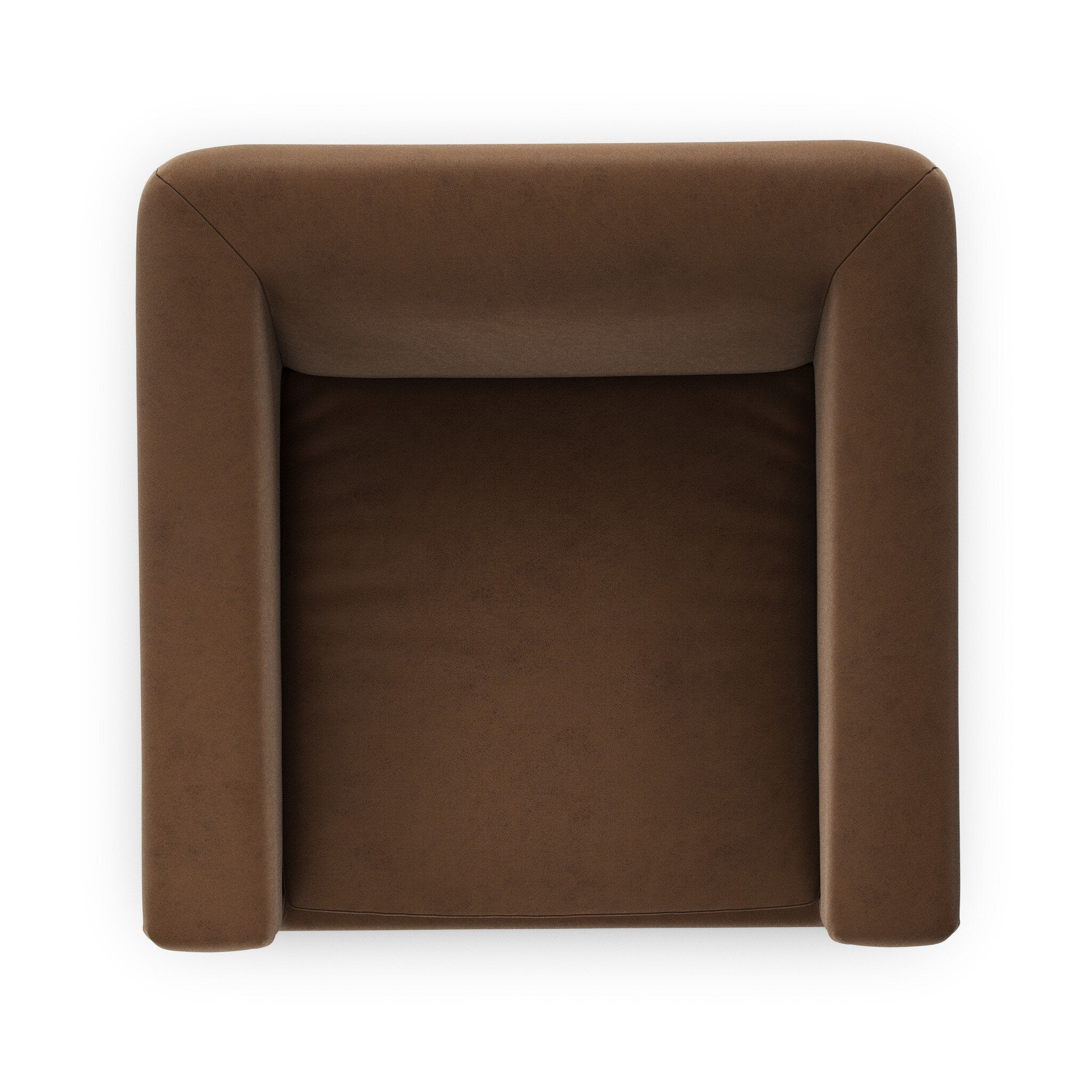 Four Hands Cairo Maestro Cigar Chair top-down view