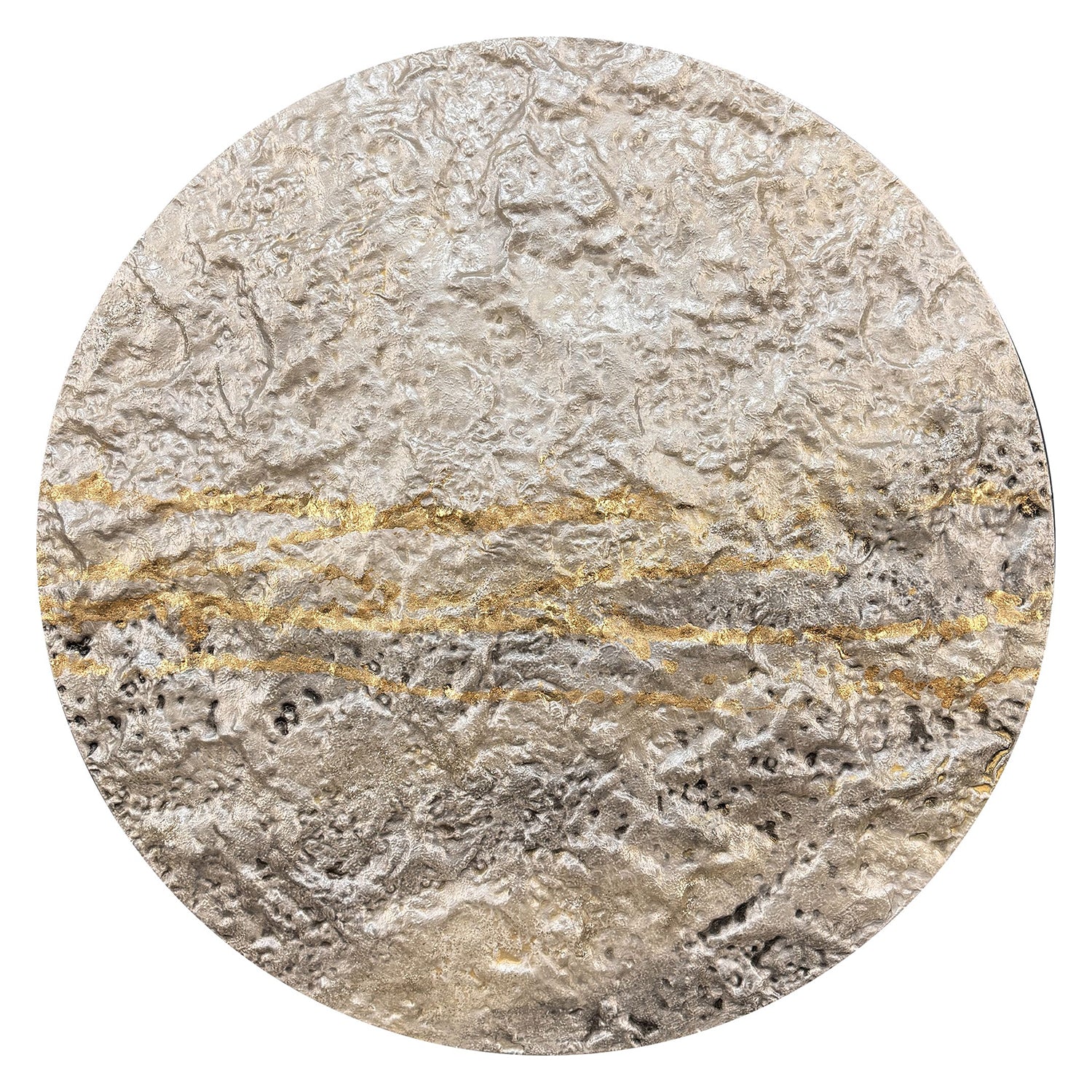 The Studio Metallic Mercury I Wall Sculpture