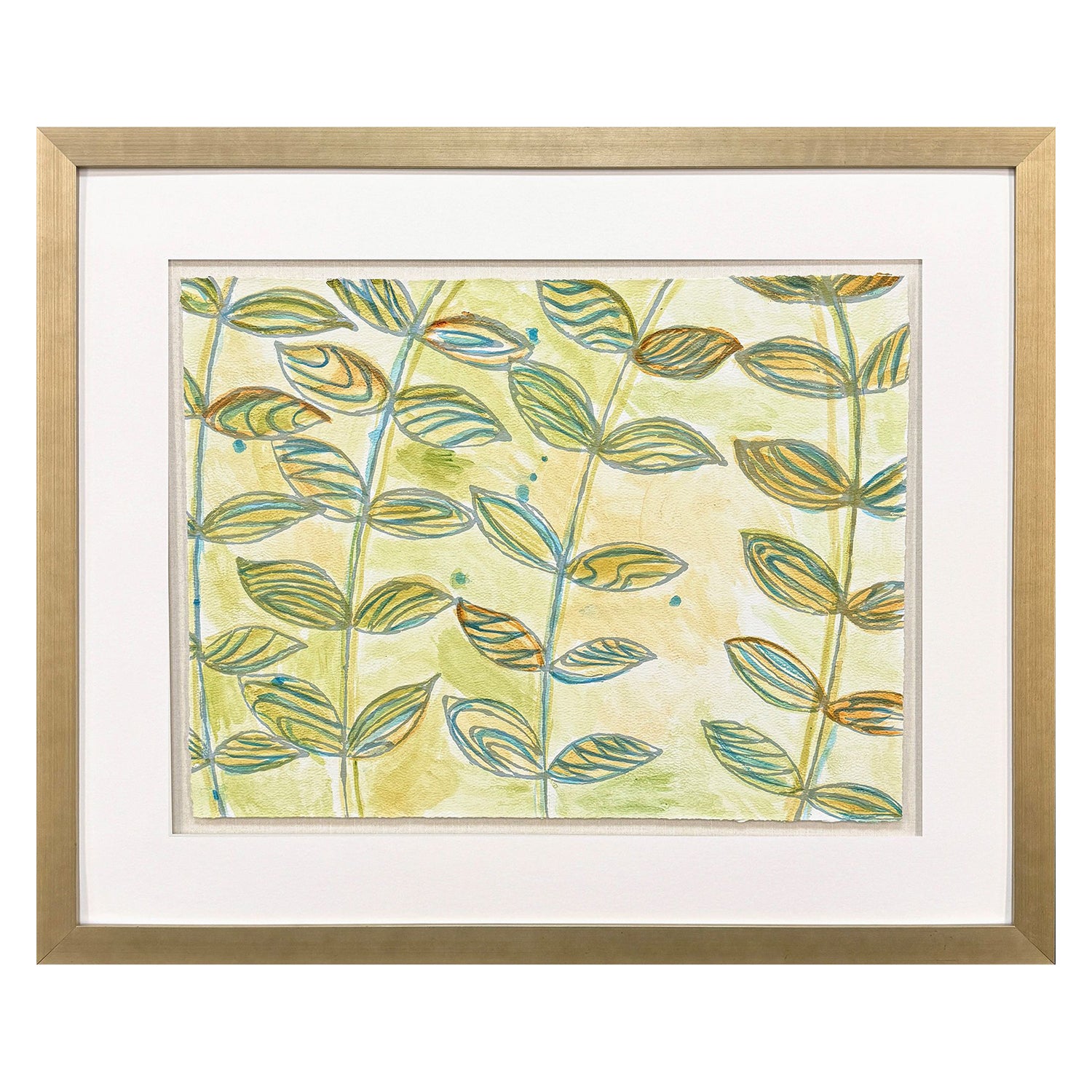 Adamson-Ray Shimmering Garden I Framed Artwork