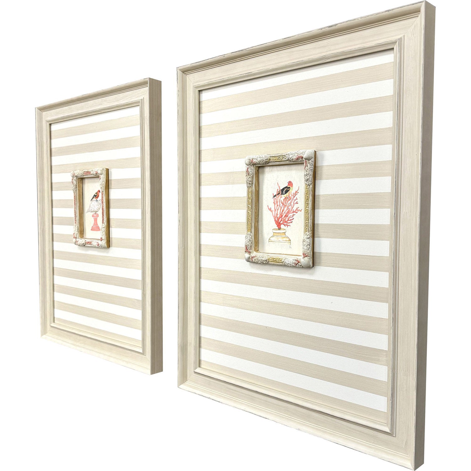PopJoy Studio Underwater Collage II Framed Artwork Set of 2