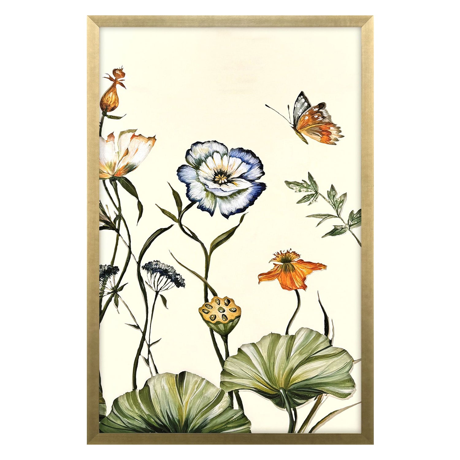 Jardine Garden of Eden II Framed Artwork