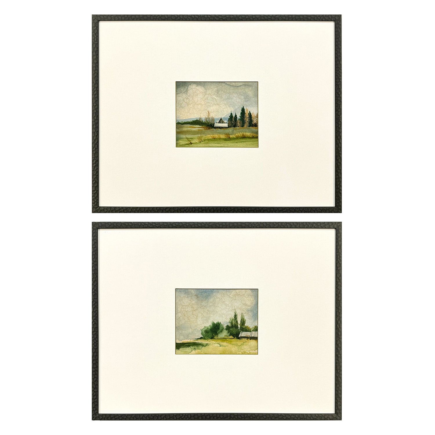 Jardine In the Meadows II Framed Artwork Set of 2