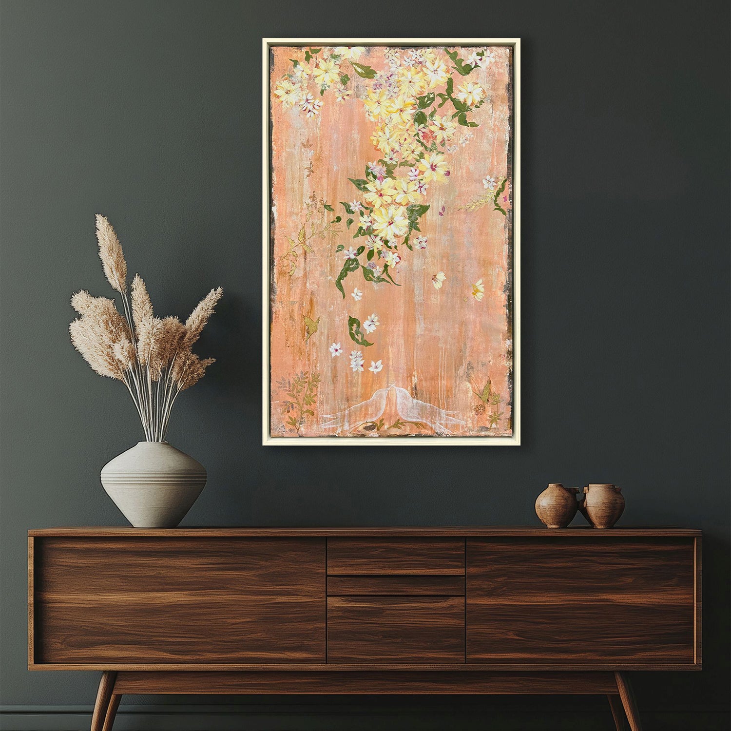 Jardine Love Birds II Canvas Art