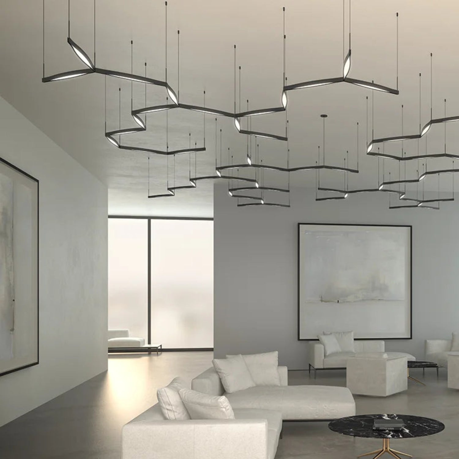 Sonneman Ola Satin Black 22QKCL02120PHA Pendant