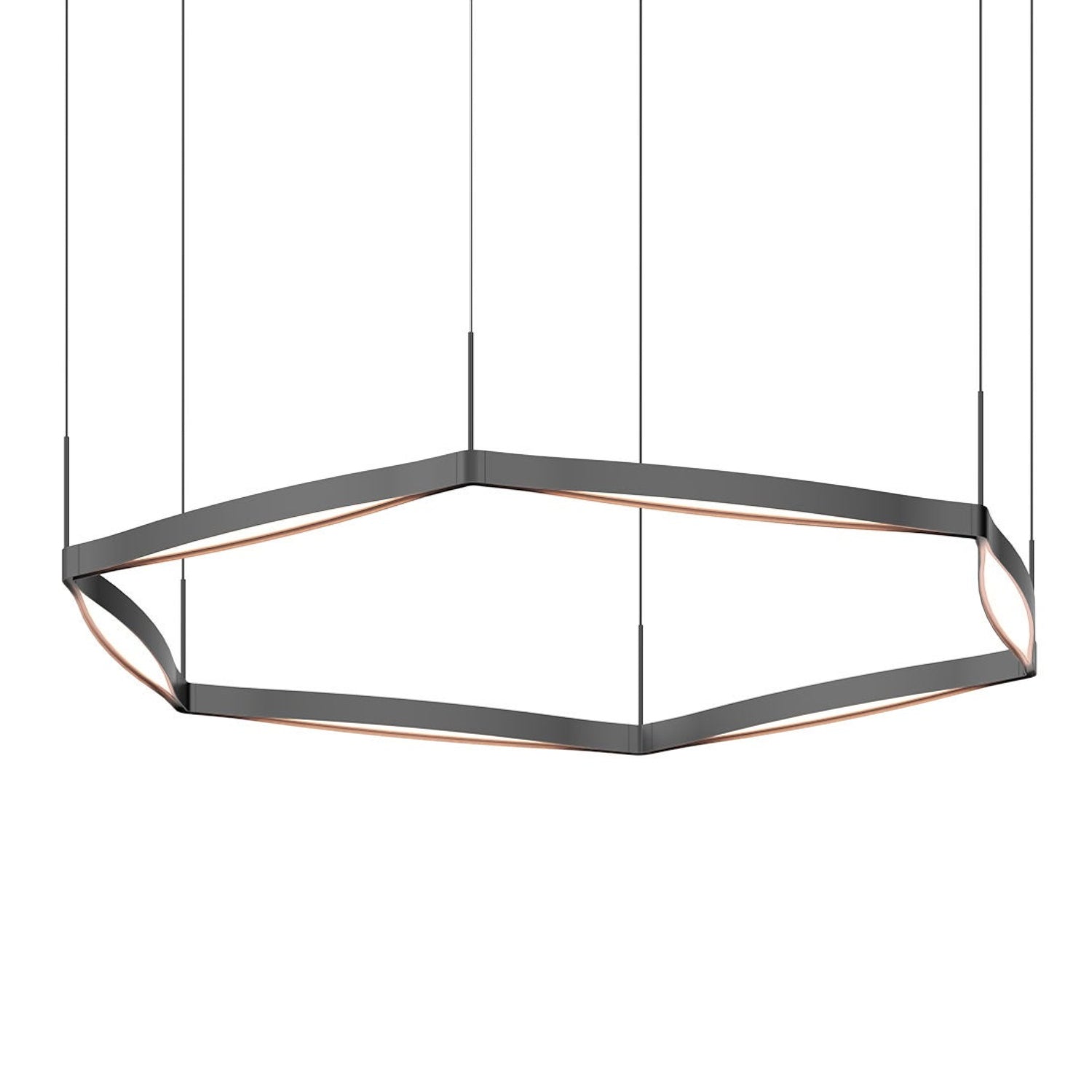 Sonneman Ola Satin Black 22QKRR01120PHA Pendant