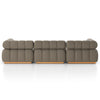Four Hands Roma Outdoor 3-Piece Sectional with Ottoman