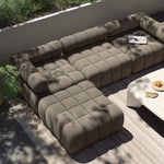 Four Hands Roma Outdoor 3-Piece Sectional with Ottoman