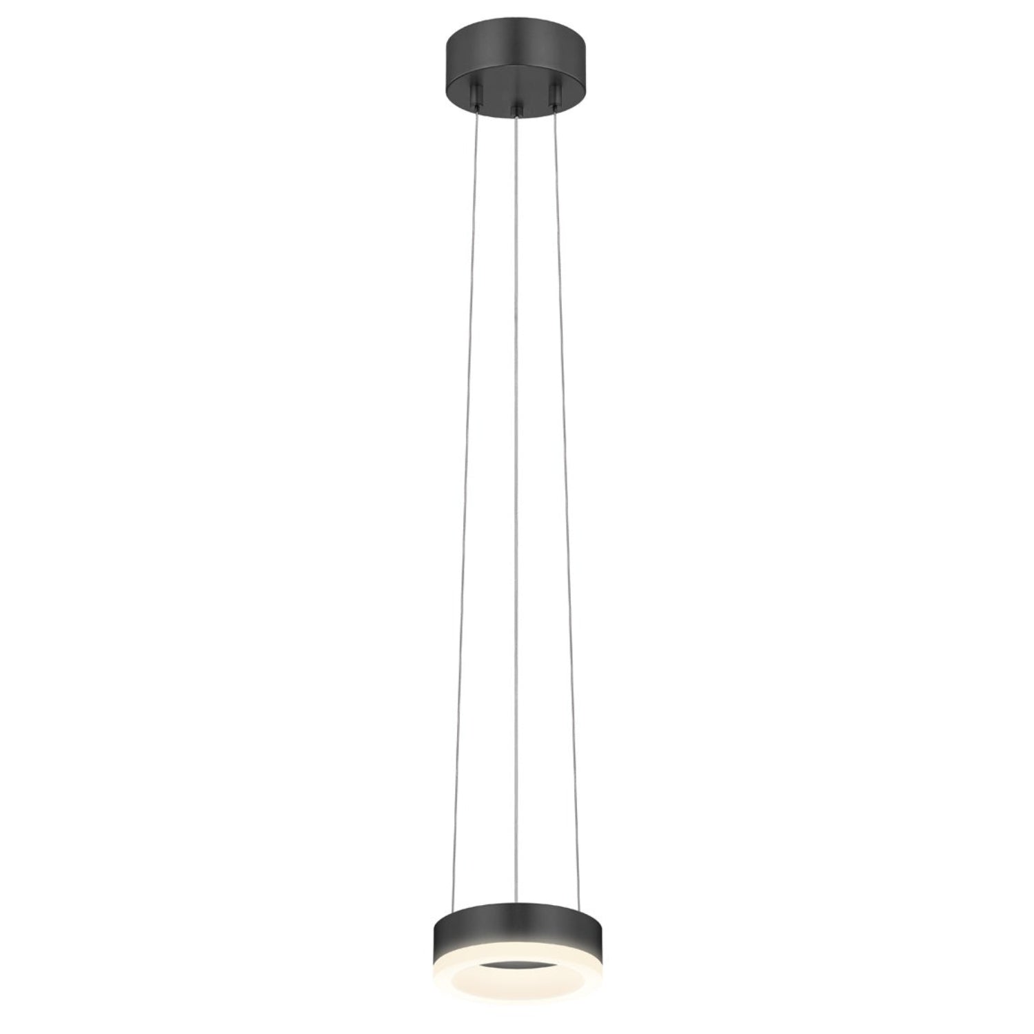 Sonneman Corona Satin Black 2311.25-J20 Pendant