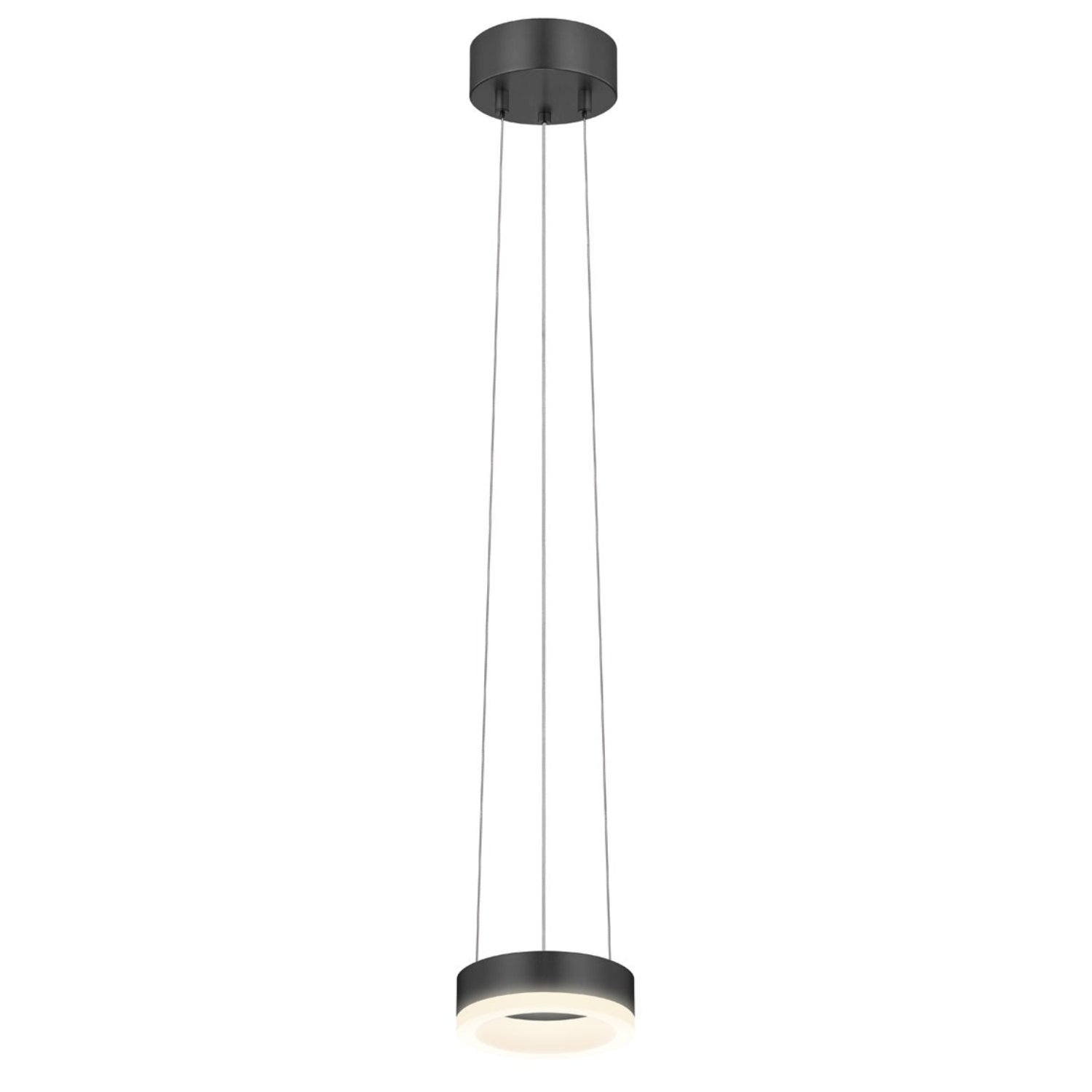 Sonneman Corona Satin Black 2311.25 Pendant