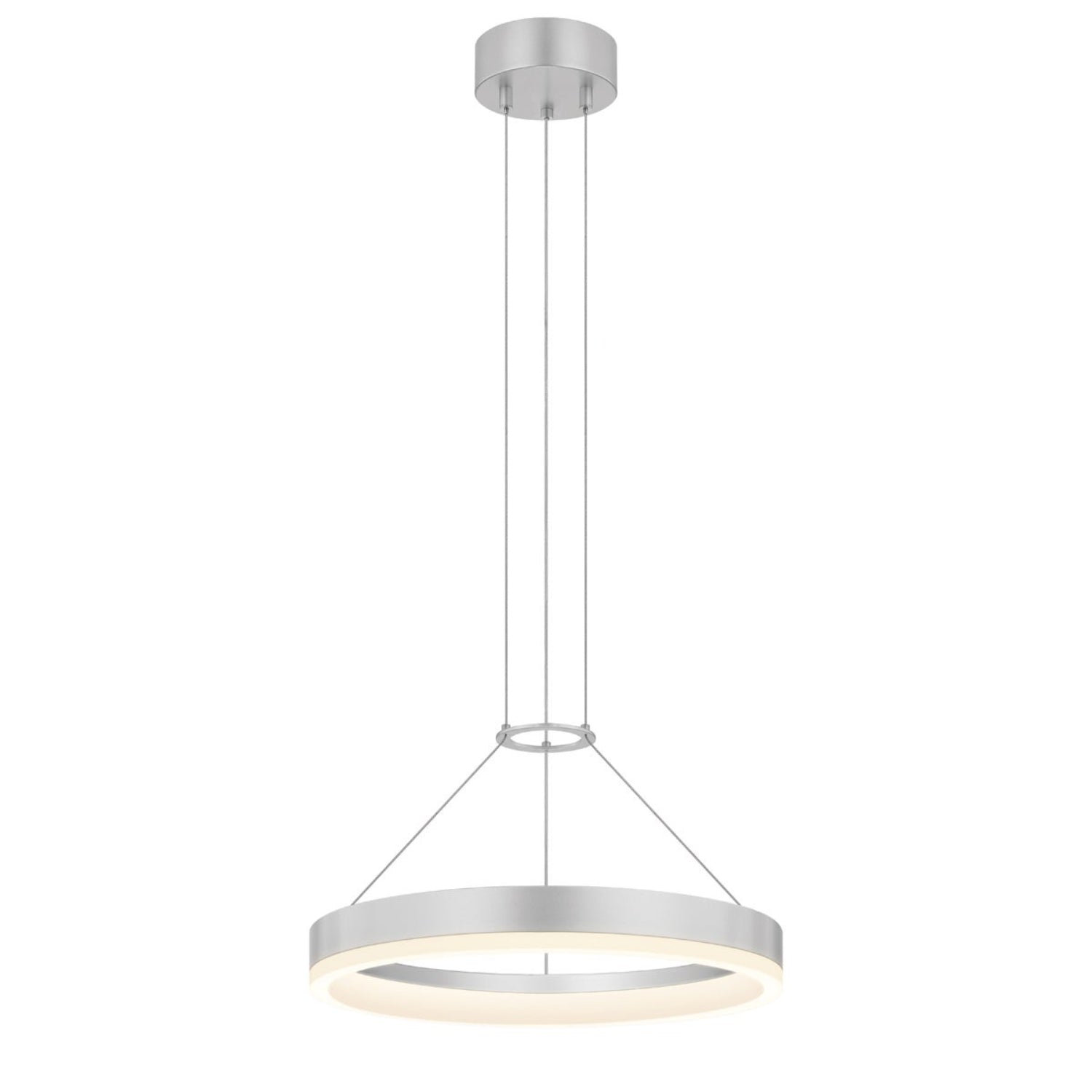 Sonneman Corona Bright Satin Aluminum 2313.16 Pendant