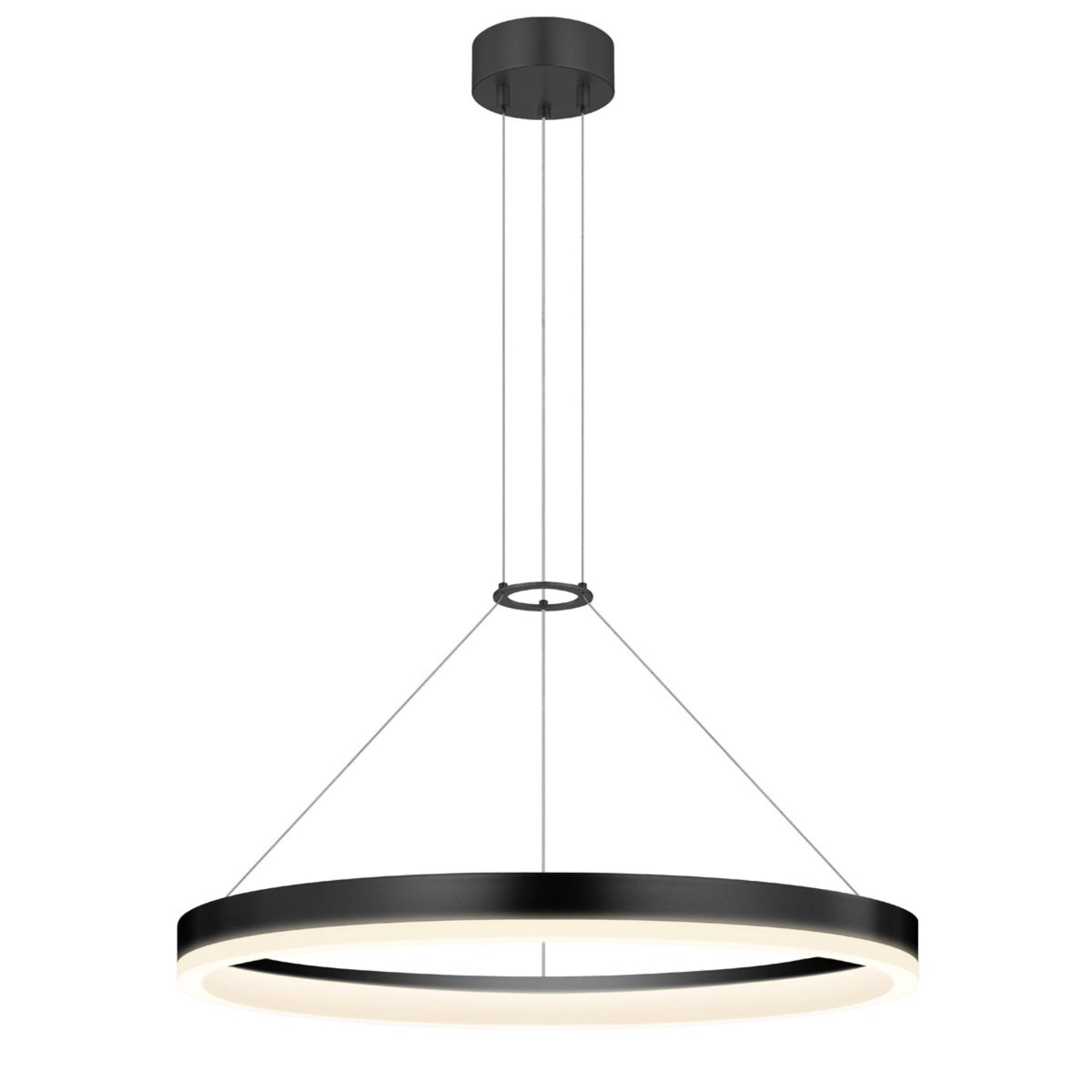 Sonneman Corona Satin Black 2315.25 Pendant