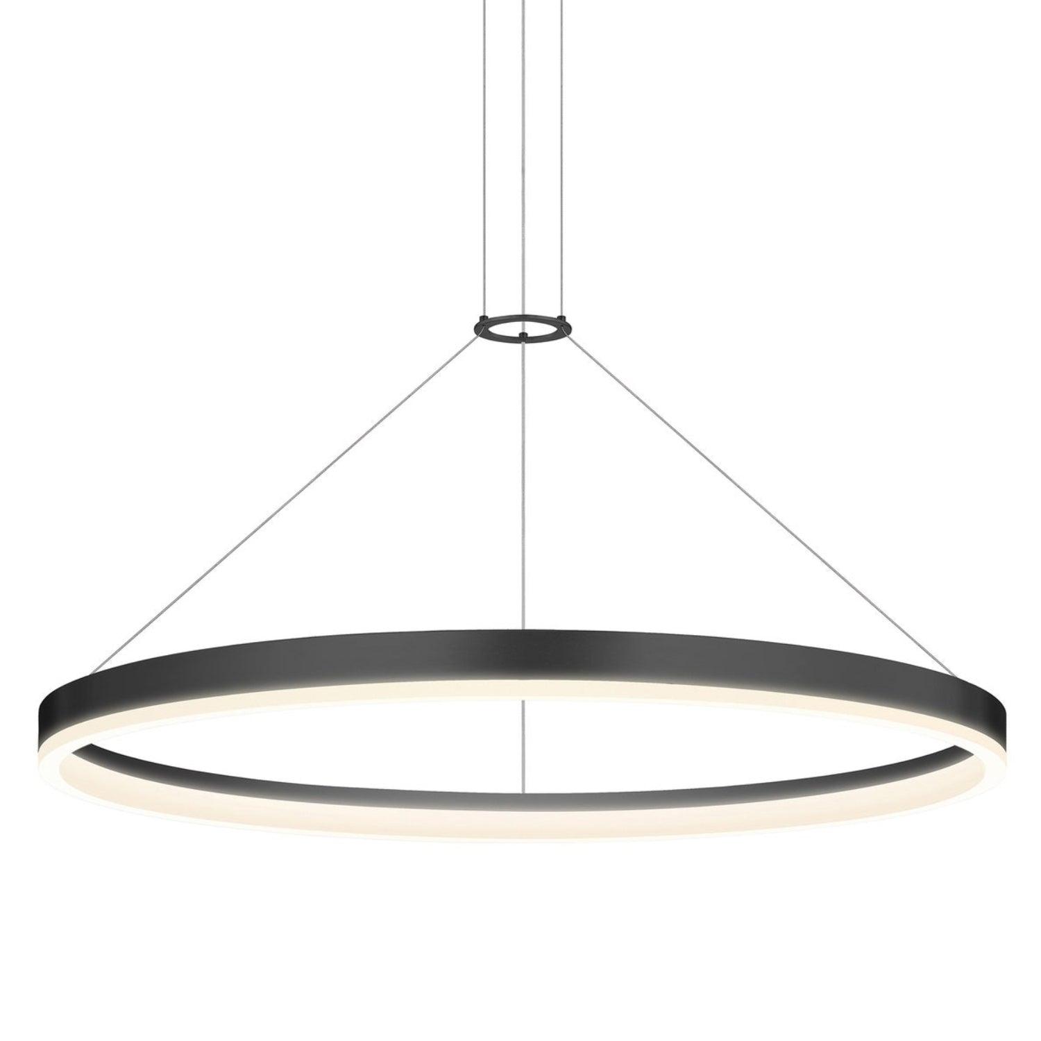 Sonneman Corona Satin Black 2317.25-35 Pendant