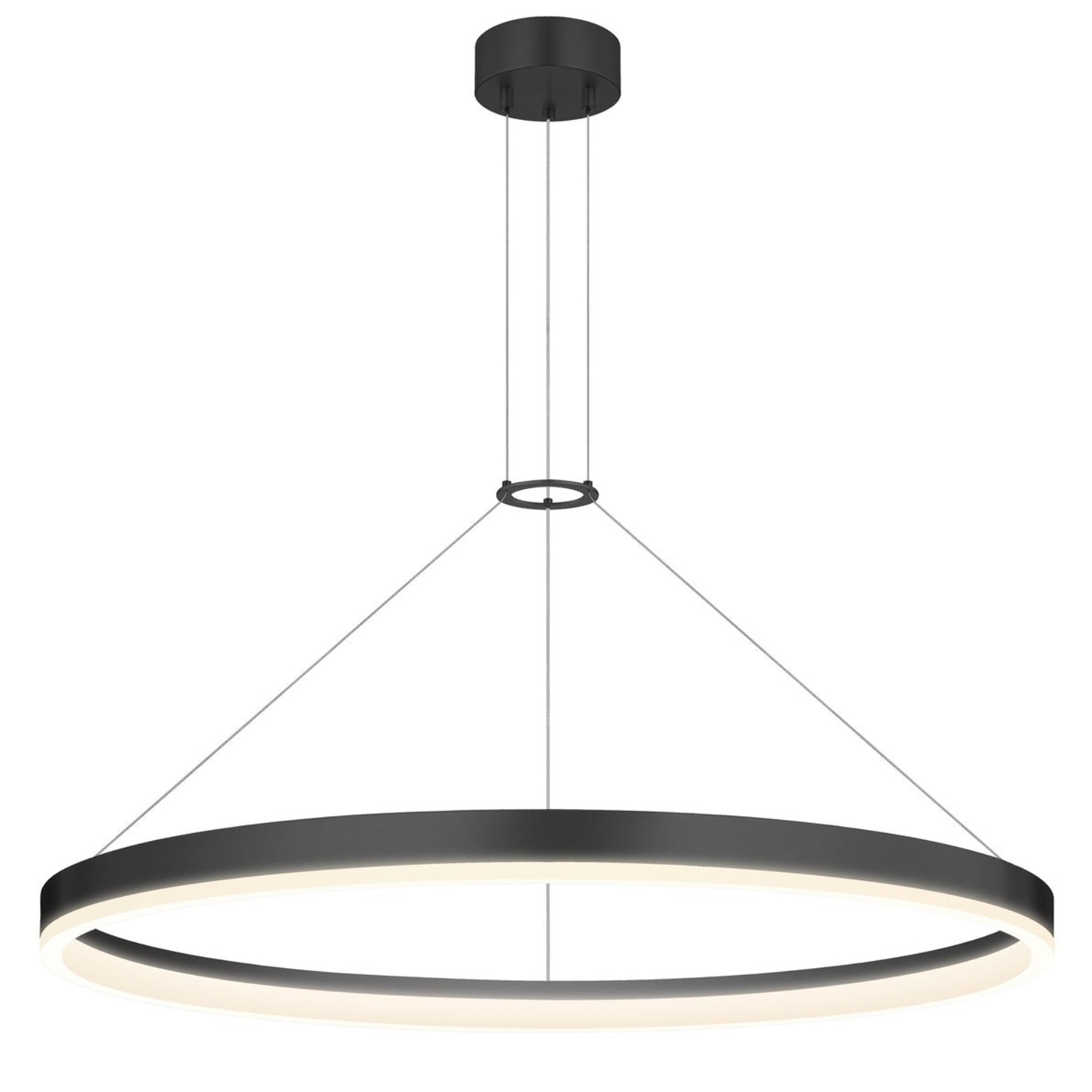 Sonneman Corona Satin Black 2317.25-J20 Pendant