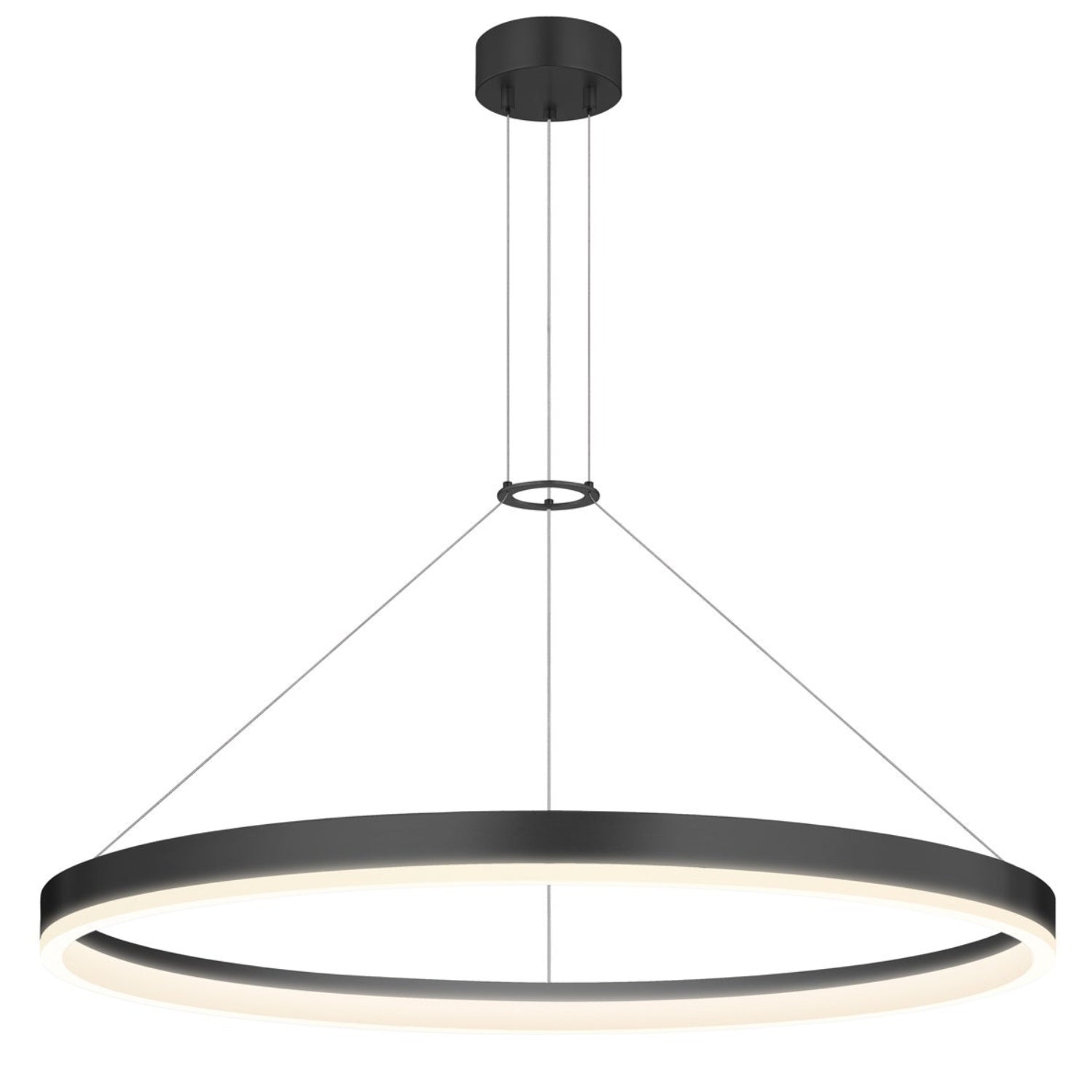 Sonneman Corona Satin Black 2317.25 Pendant