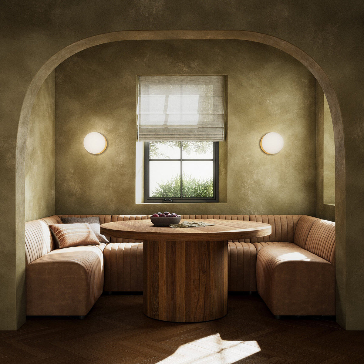 Four Hands Augustine Build Your Own Leather Dining Banquette