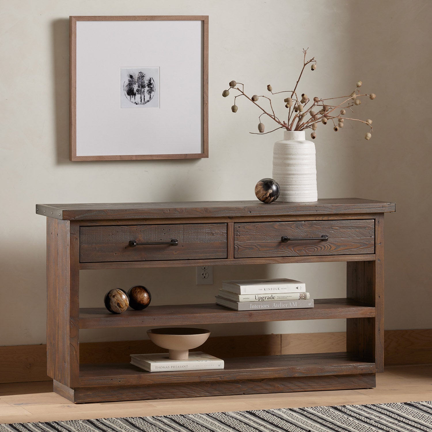 Four Hands Through the Trees III Framed Artwork