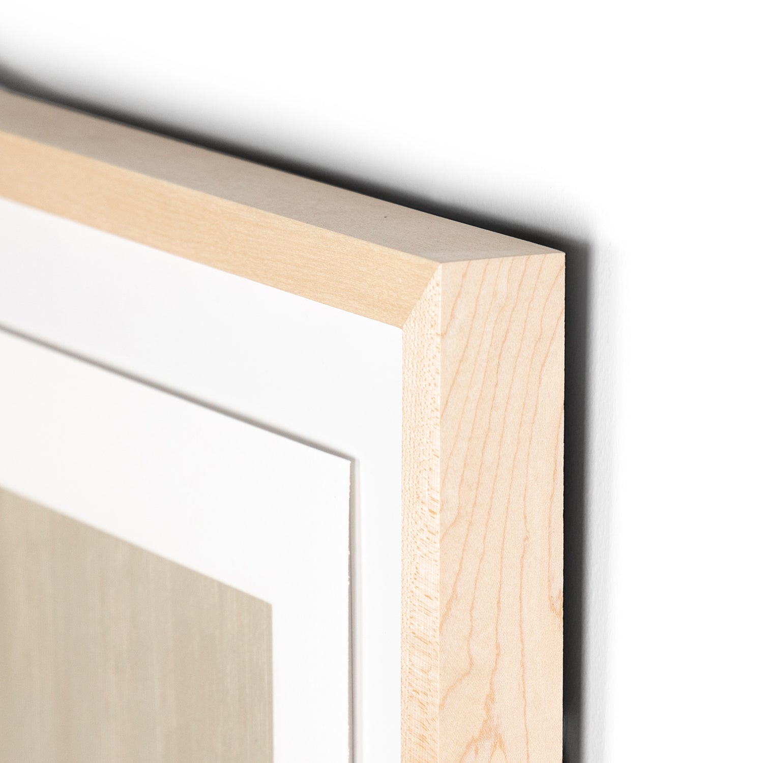 Four Hands Negative in Taupe Framed Artwork