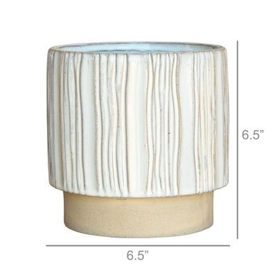 Ramos Vertical Stripe Cachepot