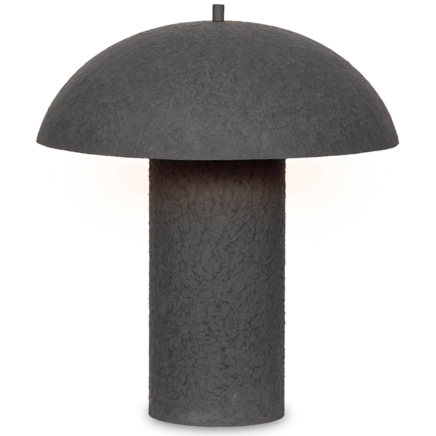 Four Hands Santorini Matte Black Table Lamp - Final Sale