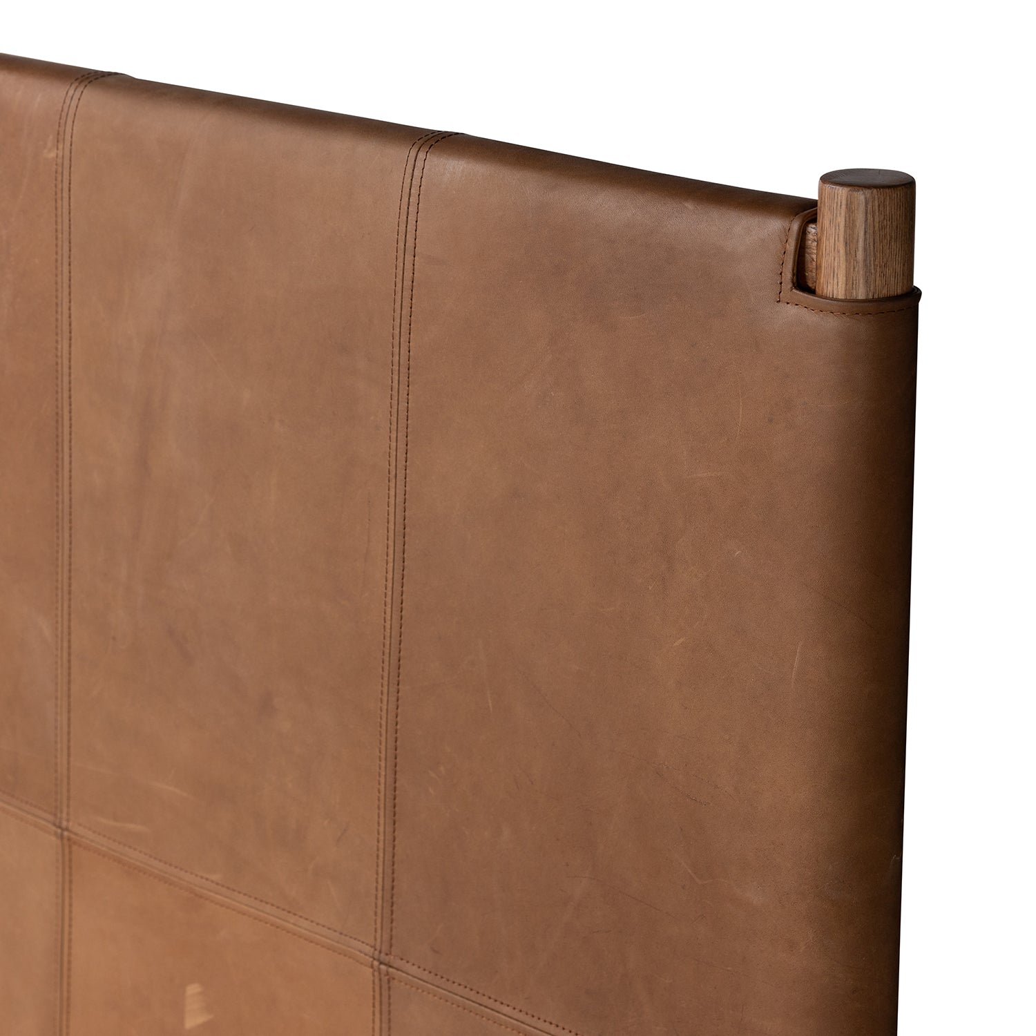 Four Hands Salado Leather Bed