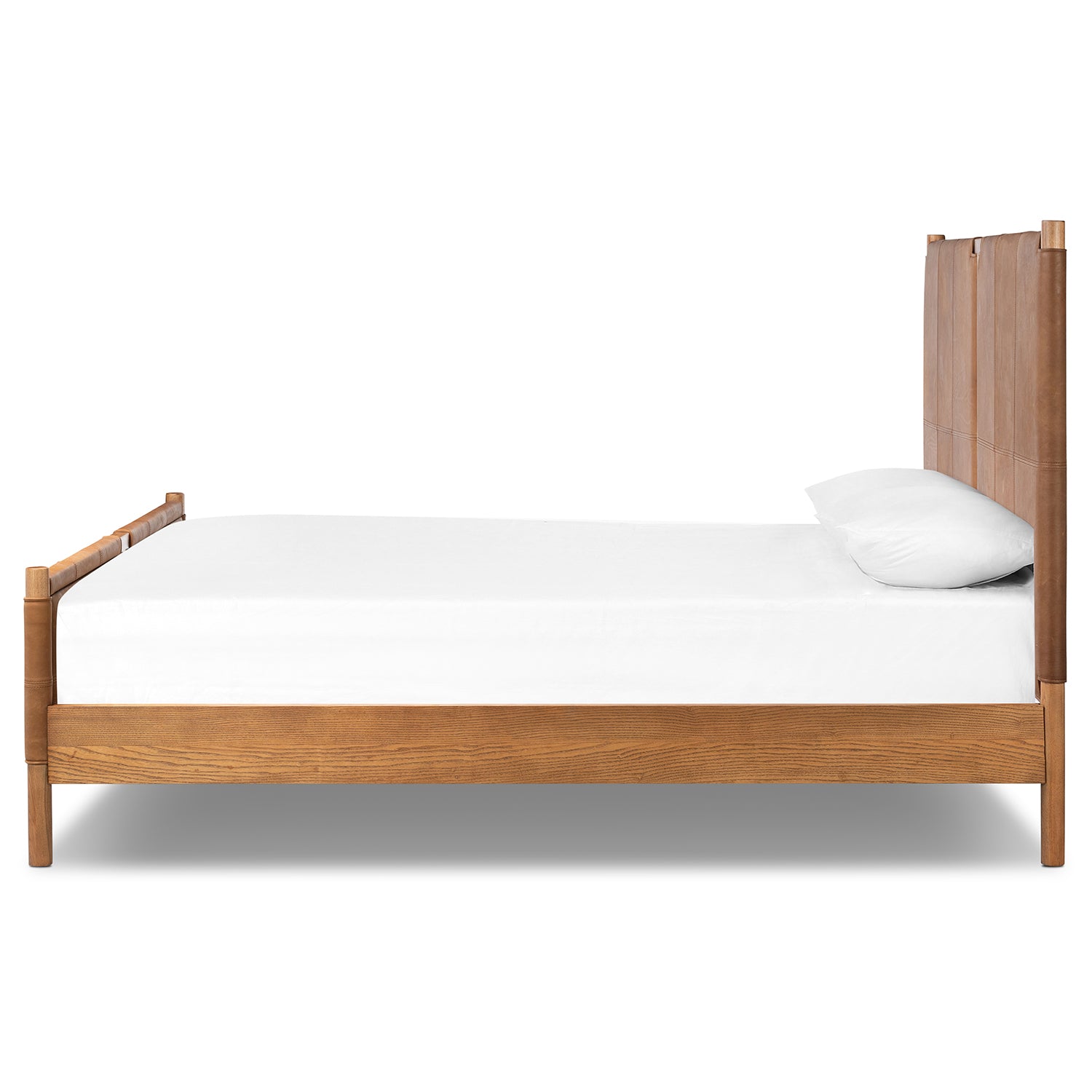 Four Hands Salado Leather Bed