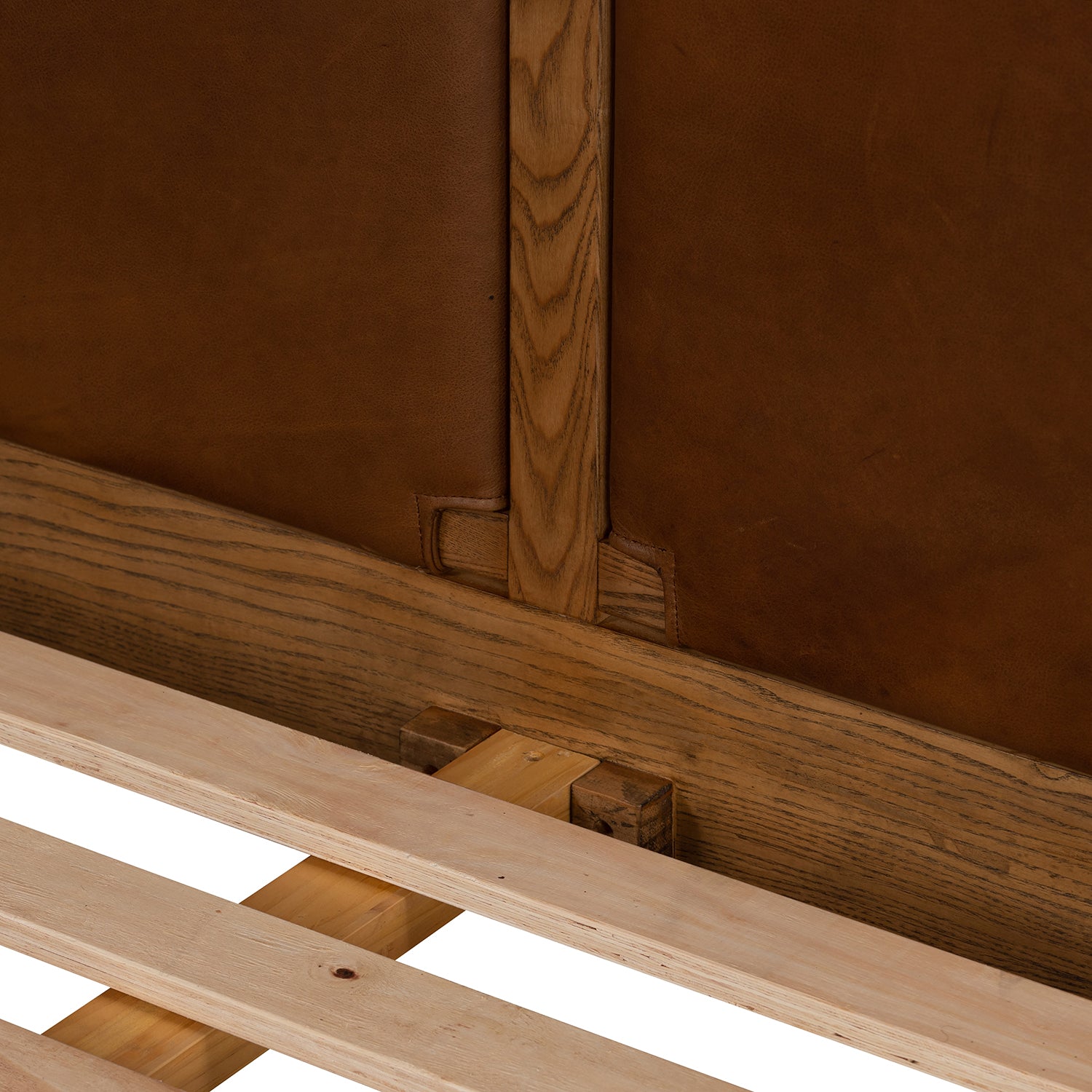 Four Hands Salado Leather Bed