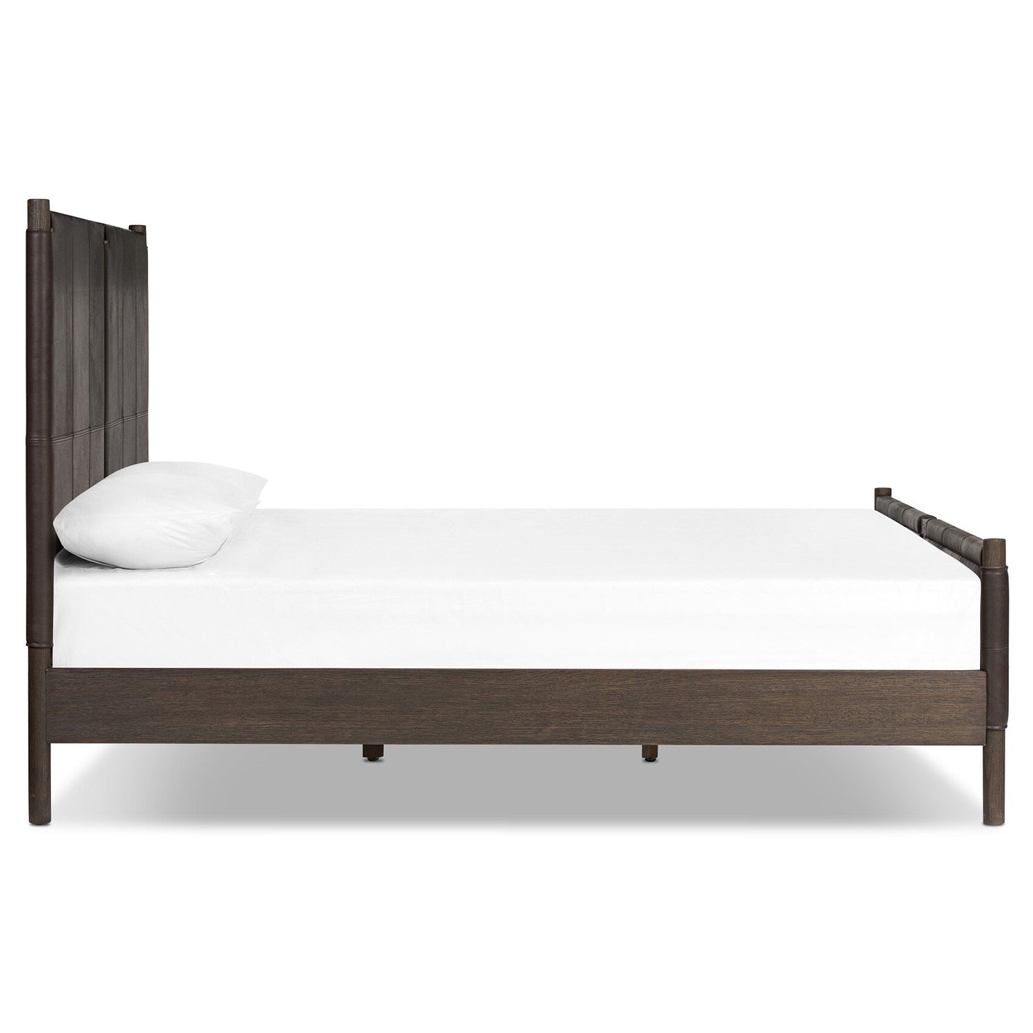 Four Hands Salado Leather Bed