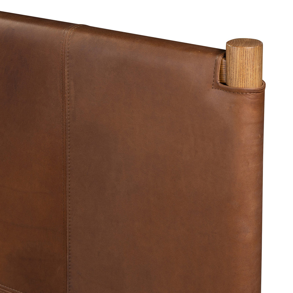 Four Hands Salado Leather Bed