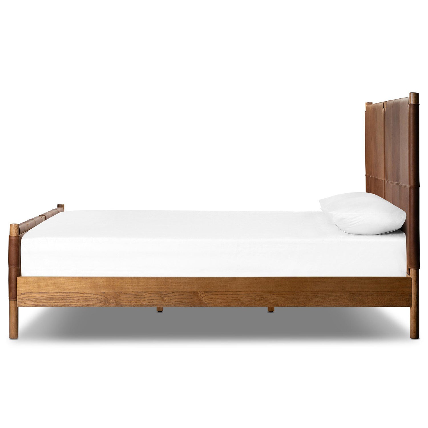 Four Hands Salado Leather Bed