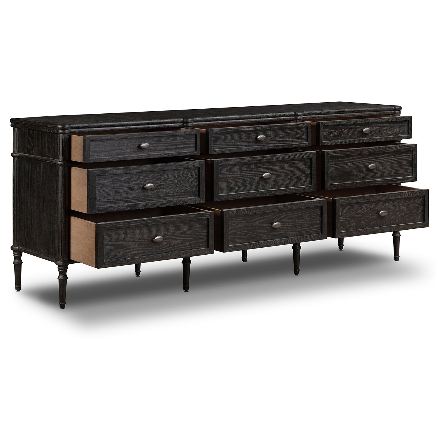 Four Hands Toulouse 9 Drawer Dresser Paynes Gray