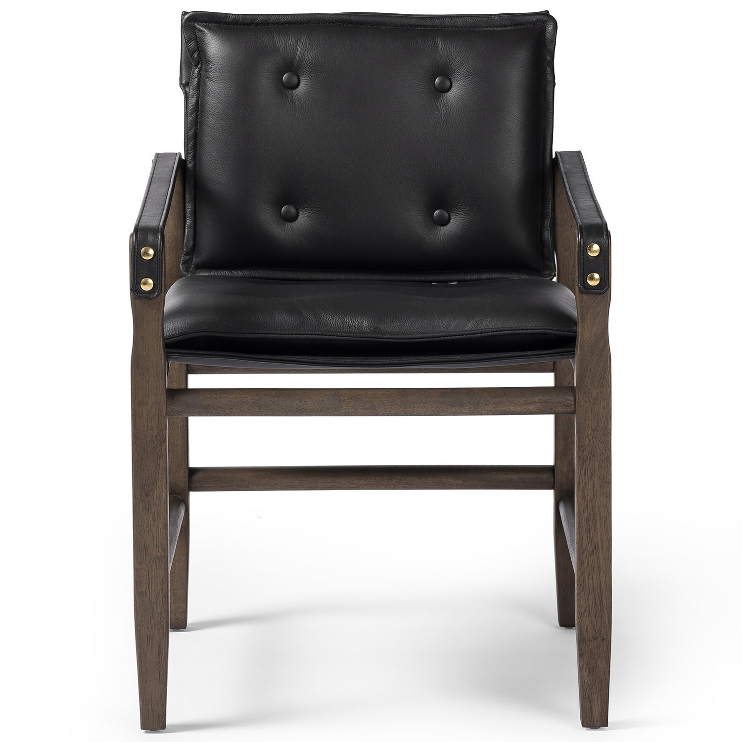 Four Hands Lenz Leather Dining Armchair