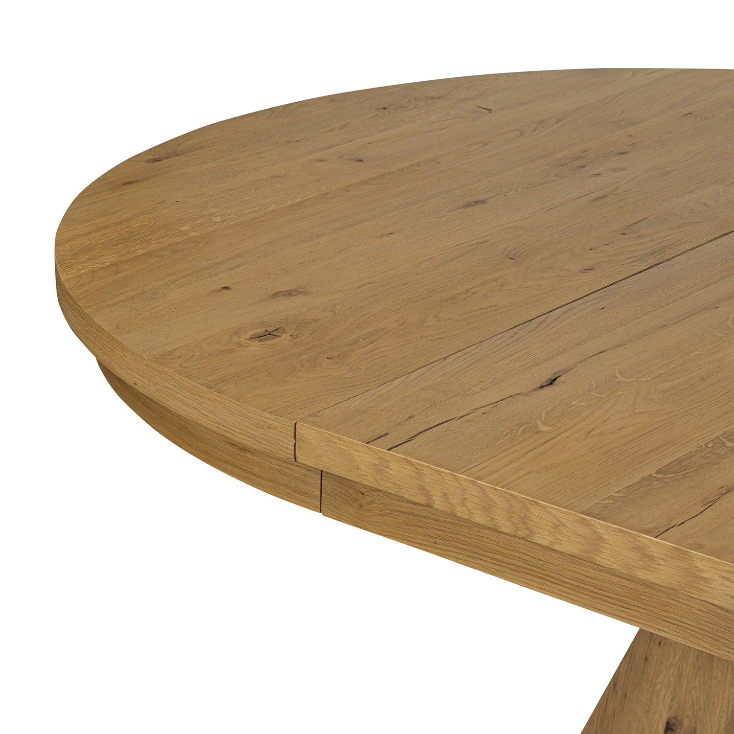 Four Hands Leif Round Extension Dining Table