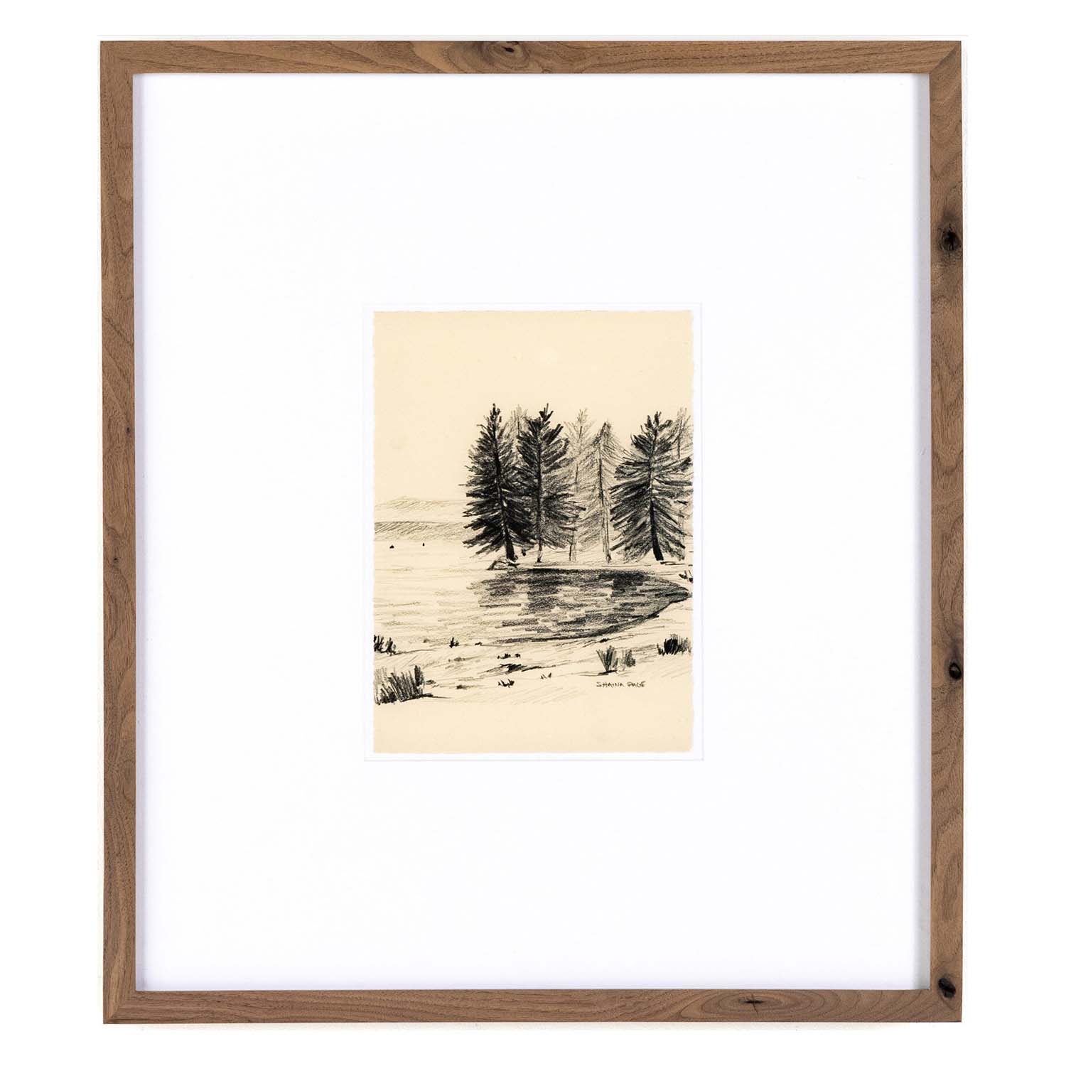 Four Hands x Shaina Page Serene I Framed Wall Art