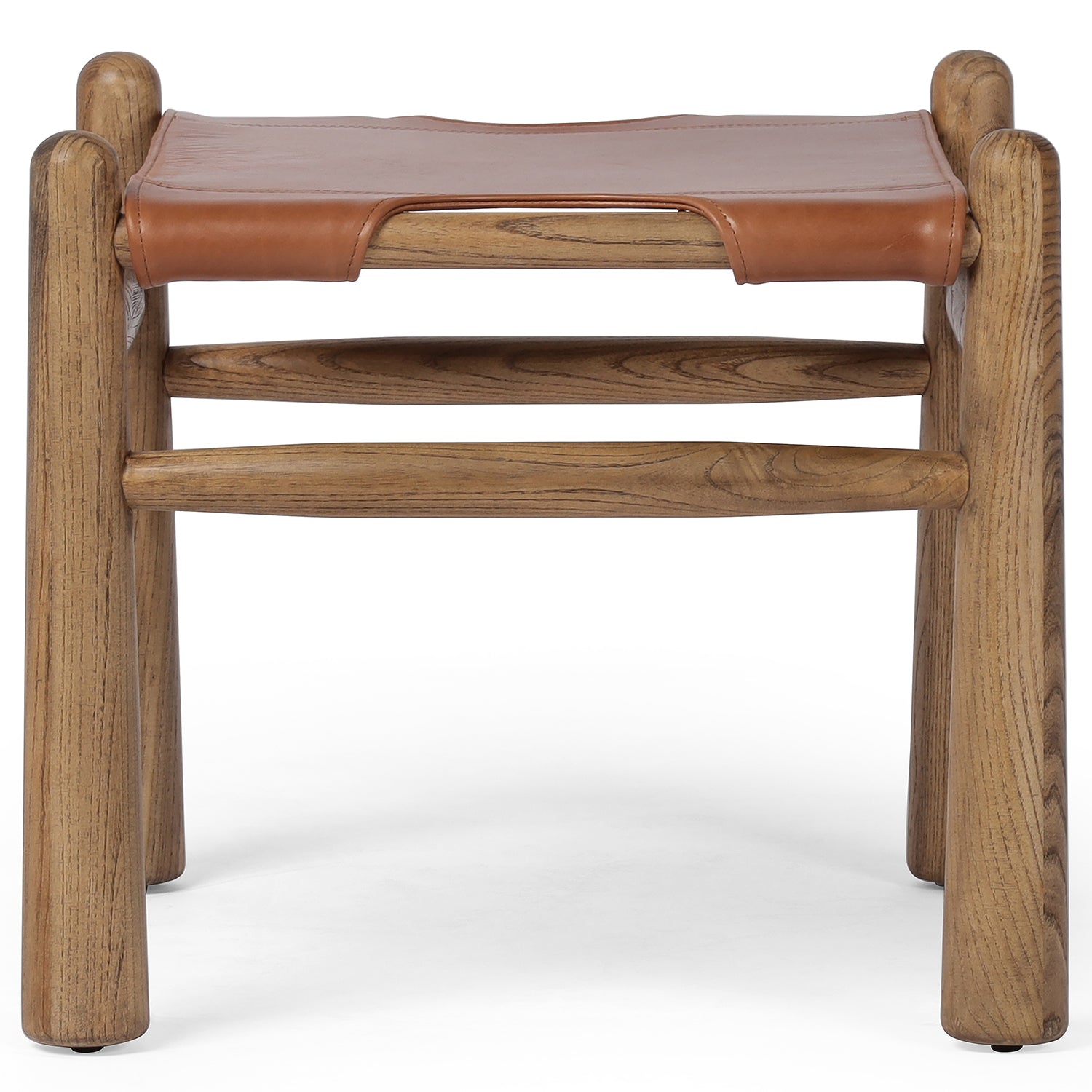 Four Hands Nino Ottoman – Paynes Gray