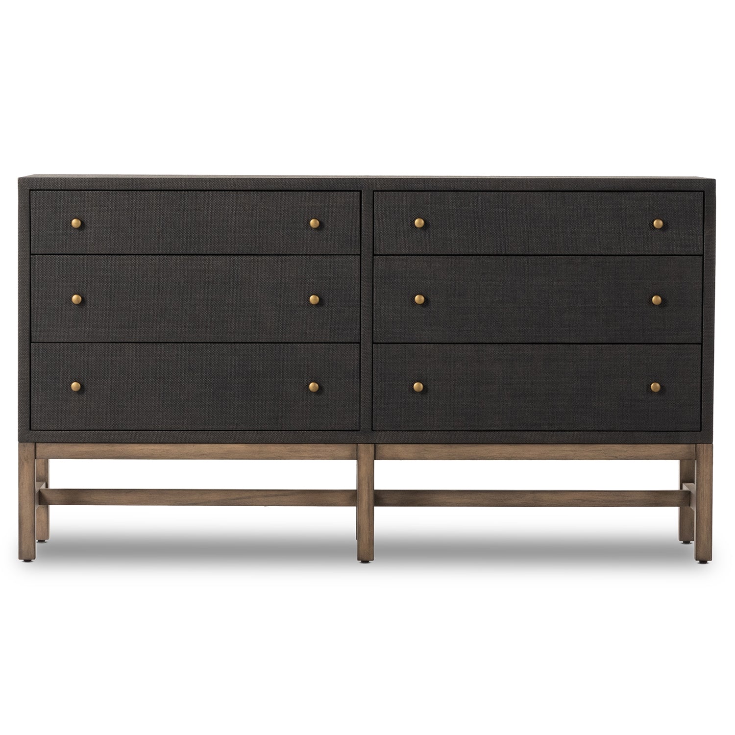 Four Hands Fiona 6 Black Drawer Dresser