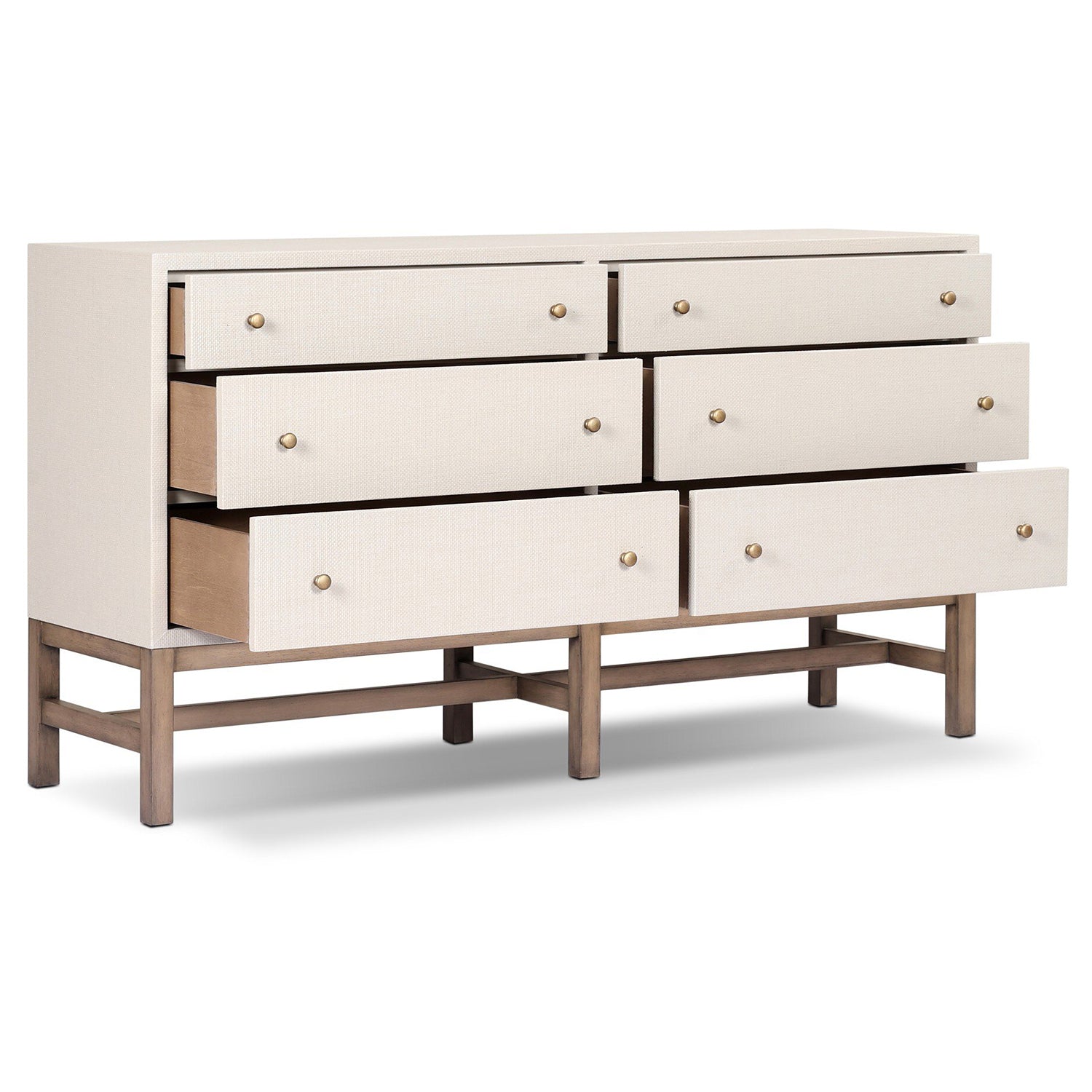 Four Hands Fiona Ivory 6 Drawer Dresser