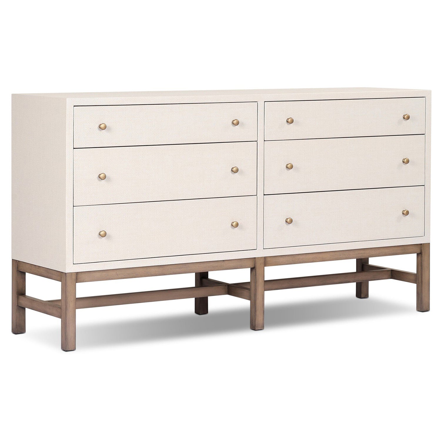 Four Hands Fiona Ivory 6 Drawer Dresser