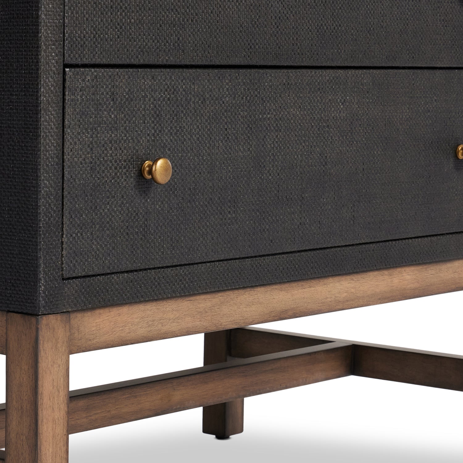 Four Hands Fiona Black Nightstand