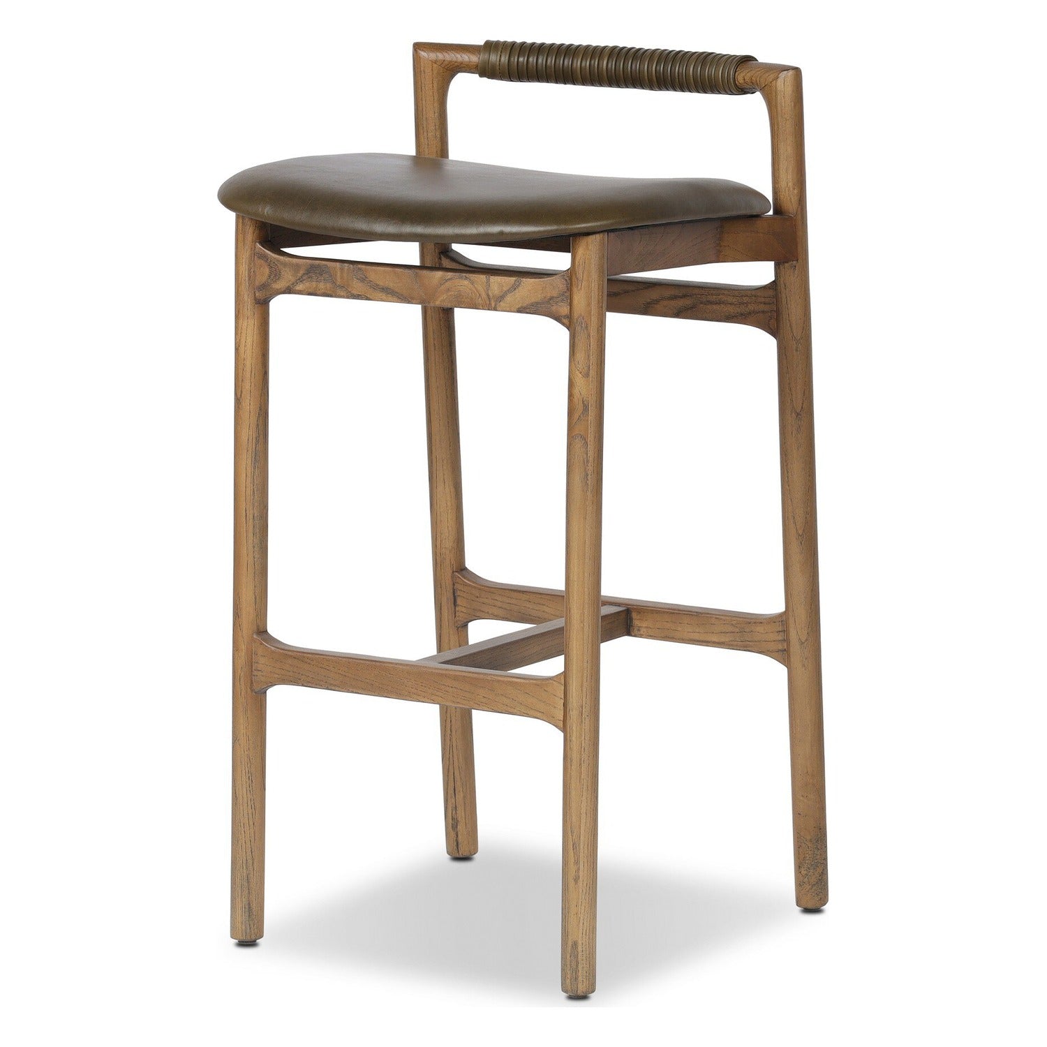 Four Hands Baden Dulane Moss Counter Stool Set of 2