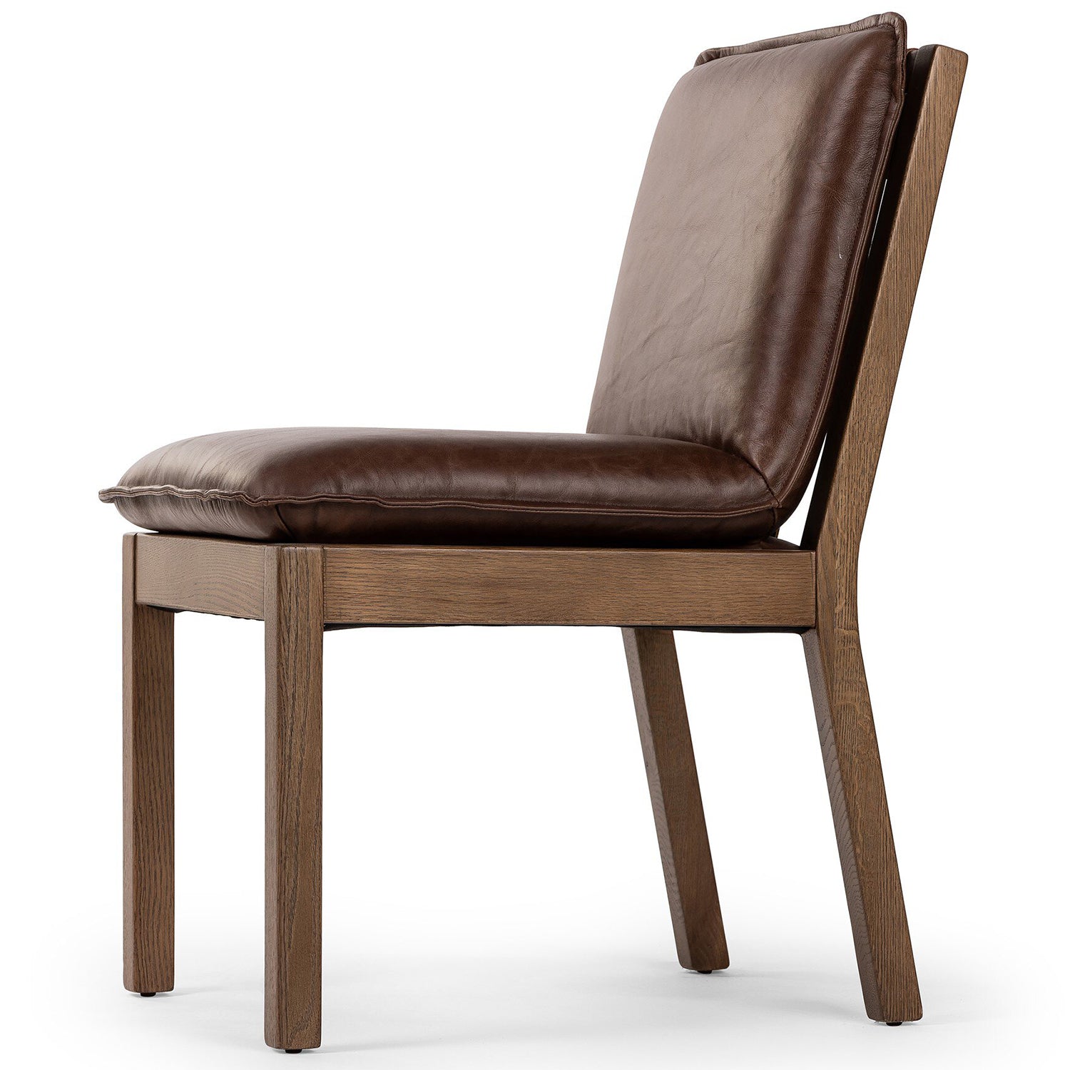 Four Hands Wilmington Leather Dining Chair Set of 2