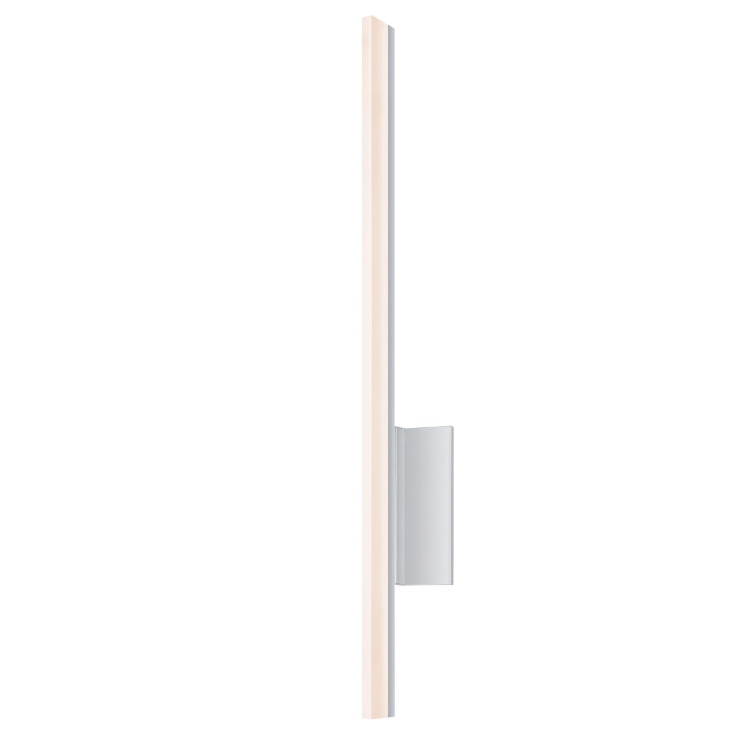 Sonneman Stiletto Bright Satin Aluminum 2340.16-DIM Bath And Vanity Light