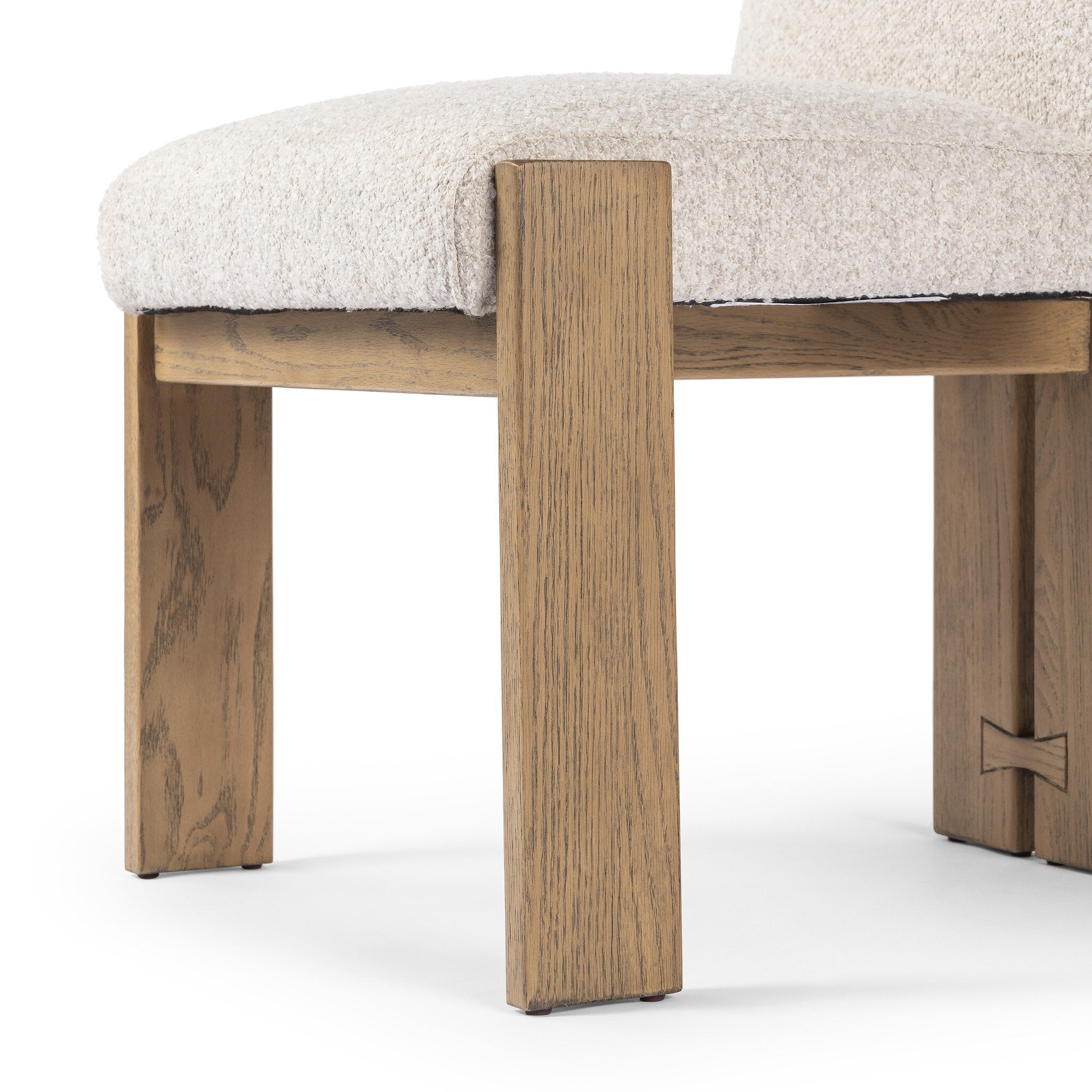 Four Hands Roxy Somerton Ash Dining Chair — edge and joinery detail