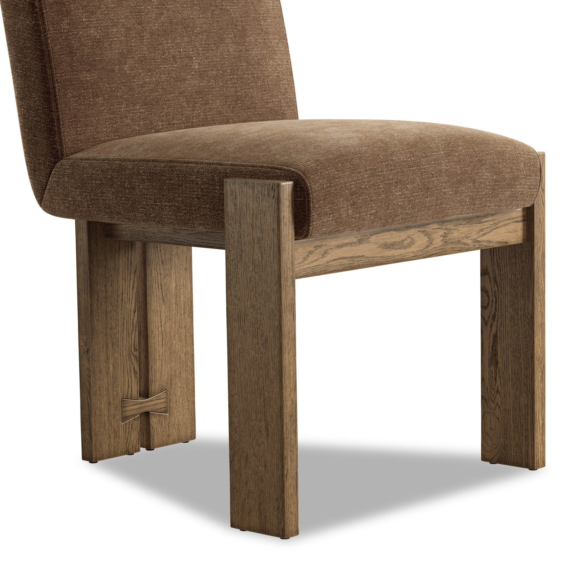 Four Hands Roxy Altair Mushroom Dining Chair — construction detail