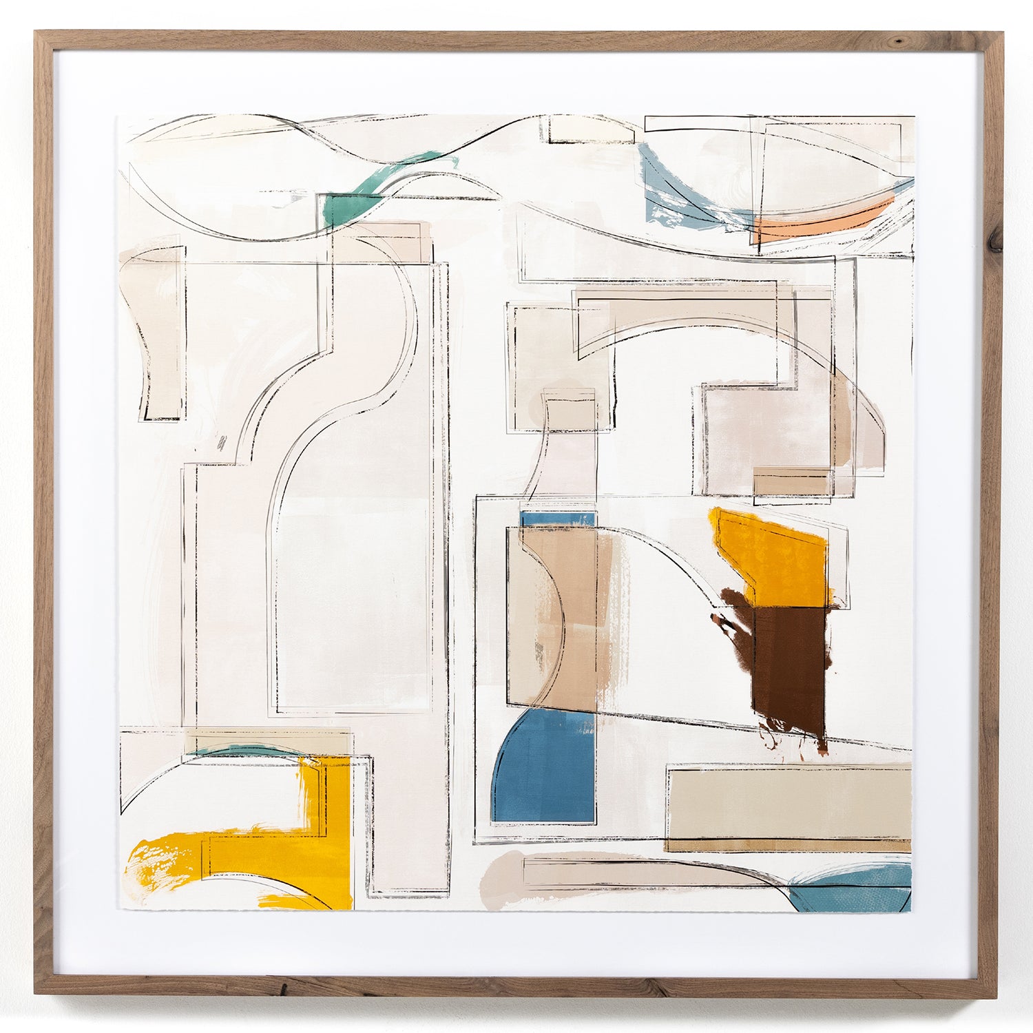 Four Hands Midst VI Framed Artwork